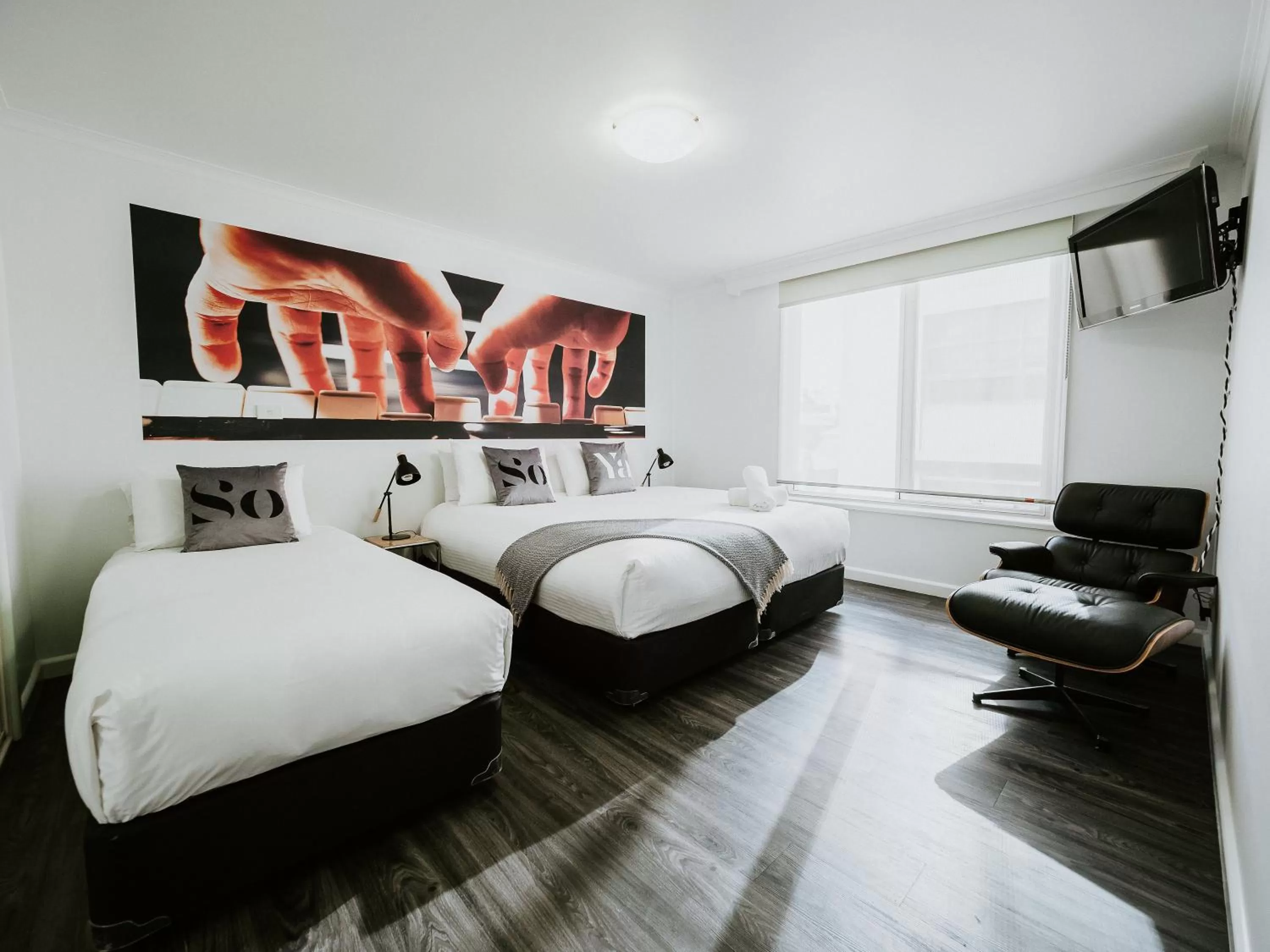 Photo of the whole room, Bed in SoYa Apartment Hotel