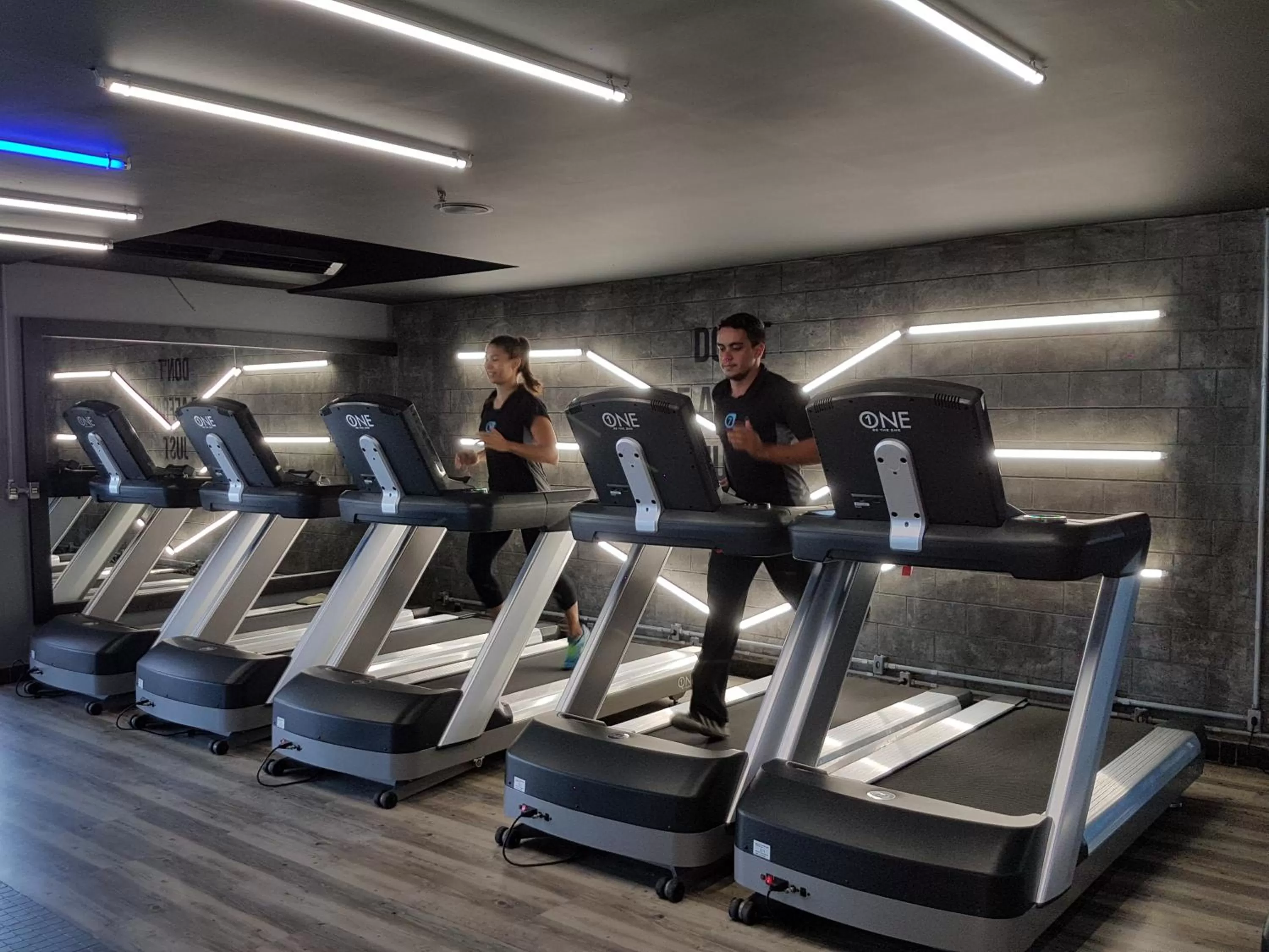 Fitness centre/facilities in Iracema Residence Hotel Flat