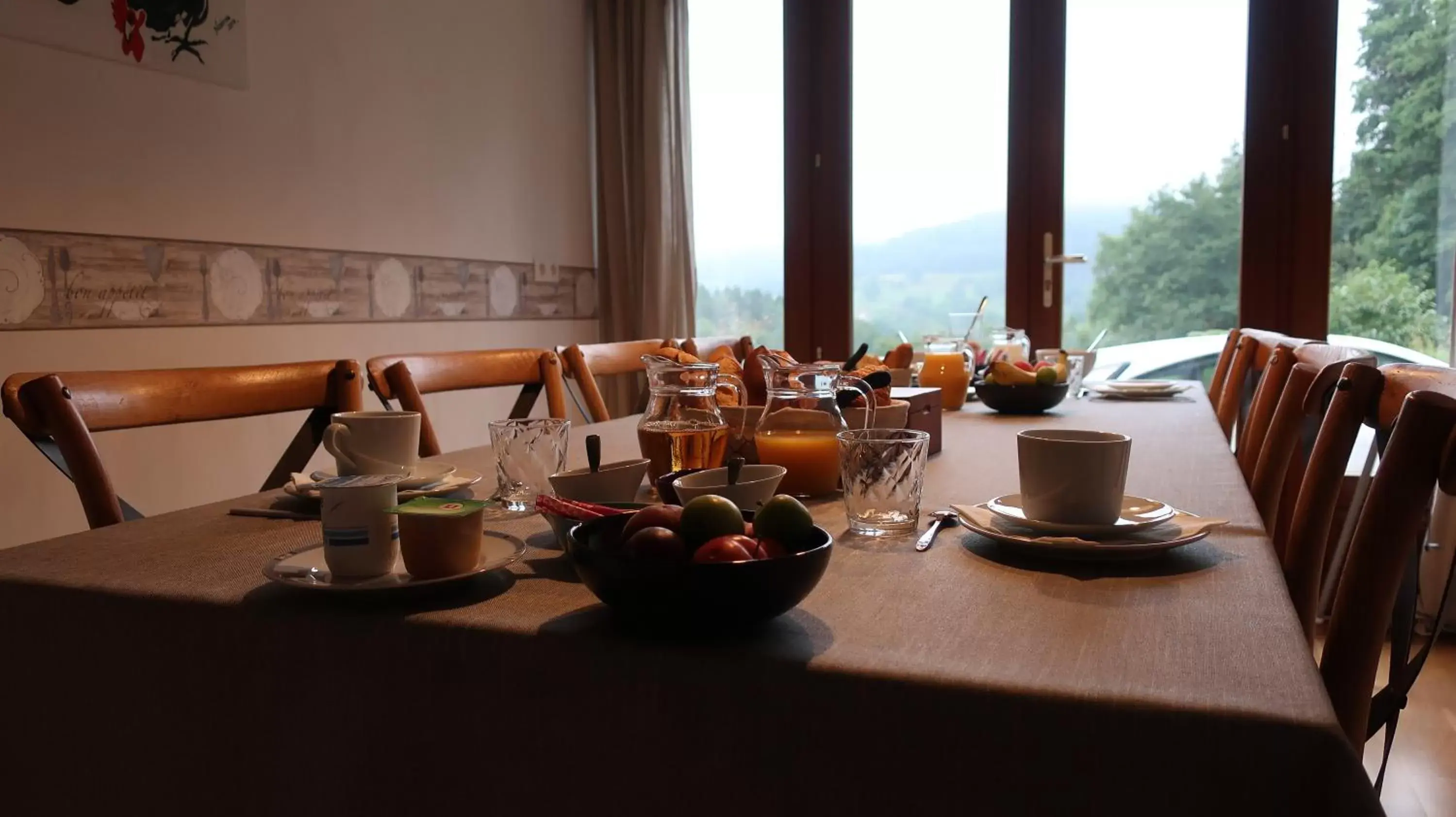 Breakfast, Restaurant/Places to Eat in Gîte et chambres d'hôtes le Chêne