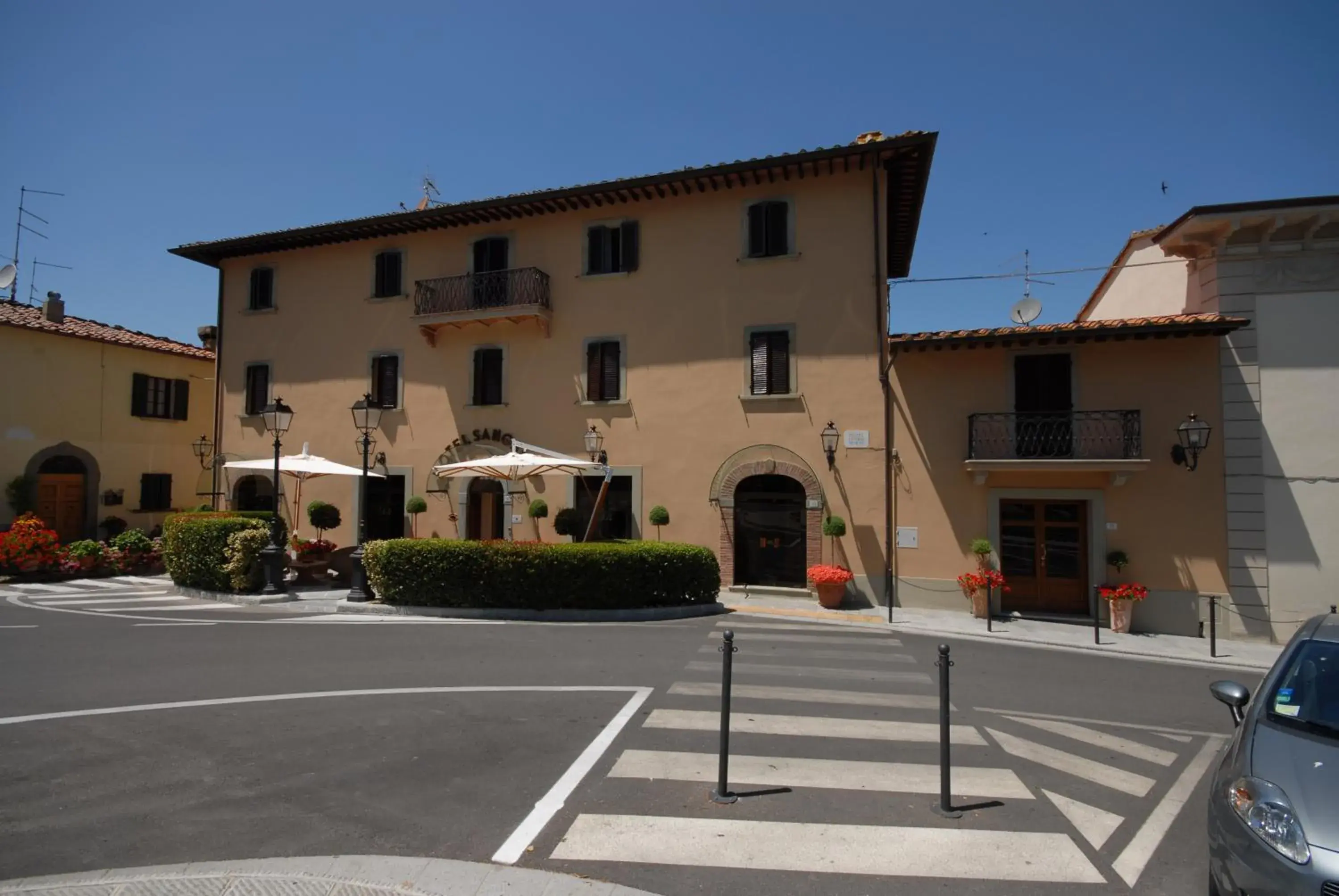 Facade/entrance, Property Building in Sangallo Hotel