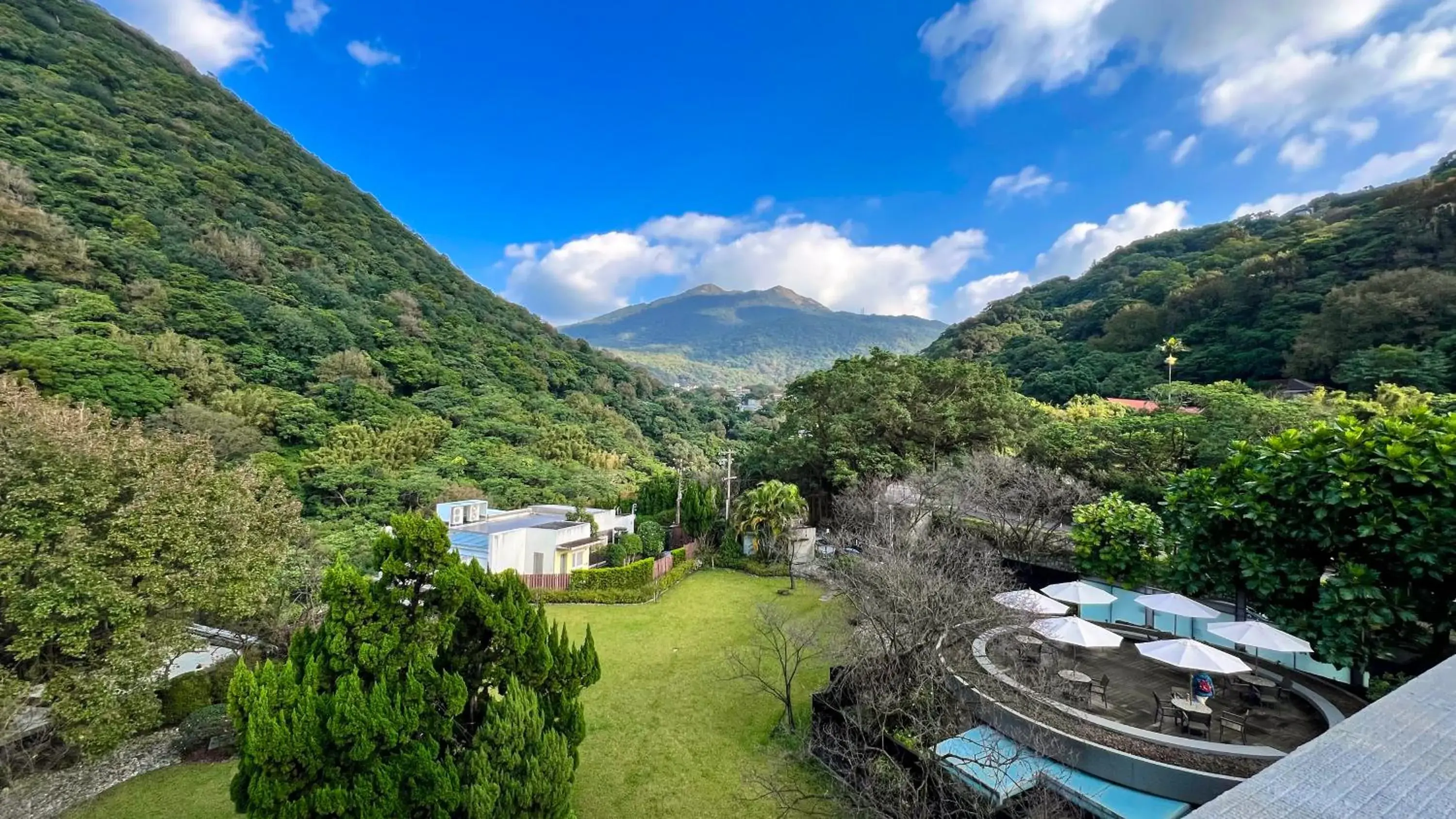 Mountain view in Landis Resort Yangmingshan