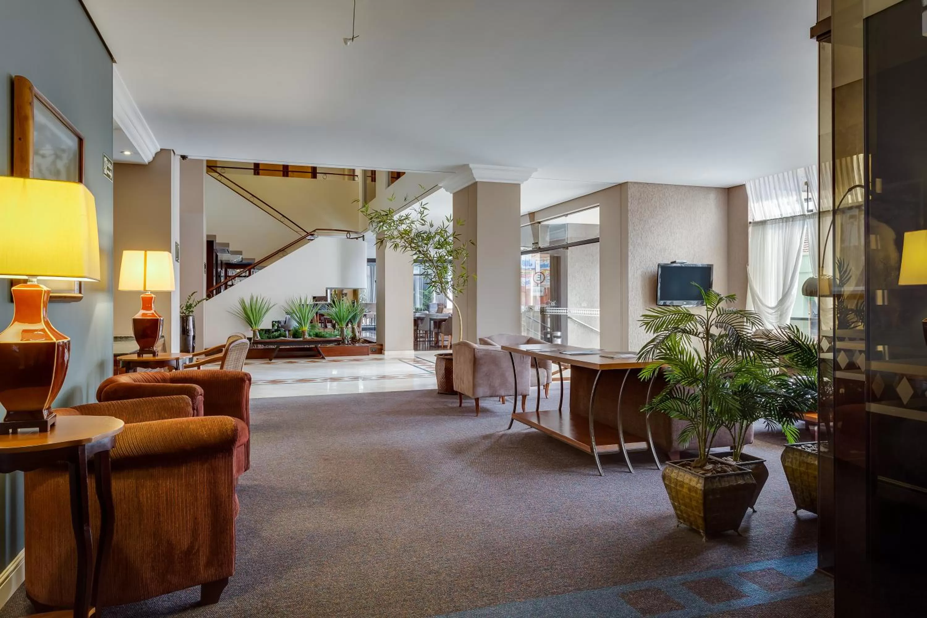 Seating area in Kuster Hotel