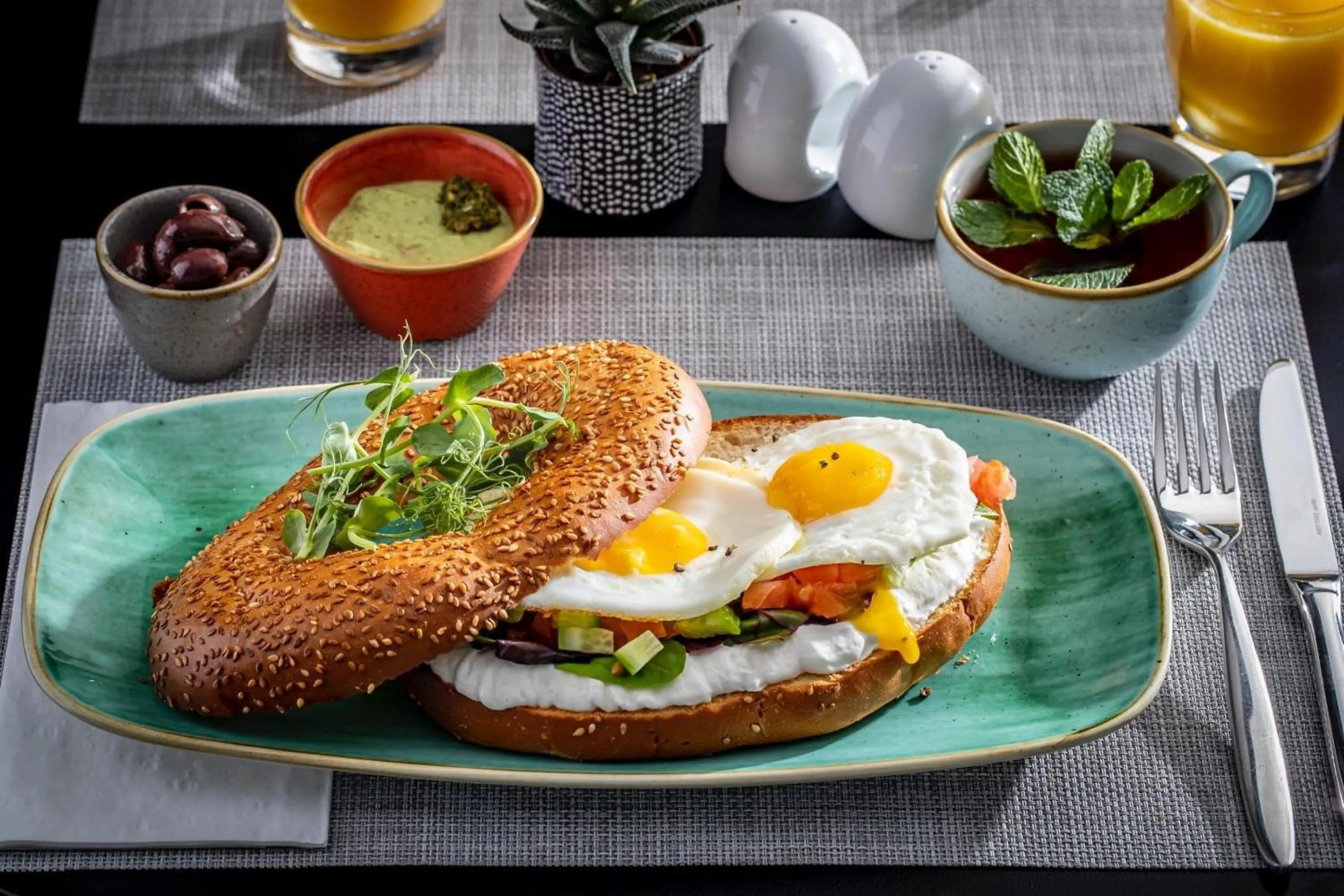 Food in The Muse Boutique Hotel Tel Aviv