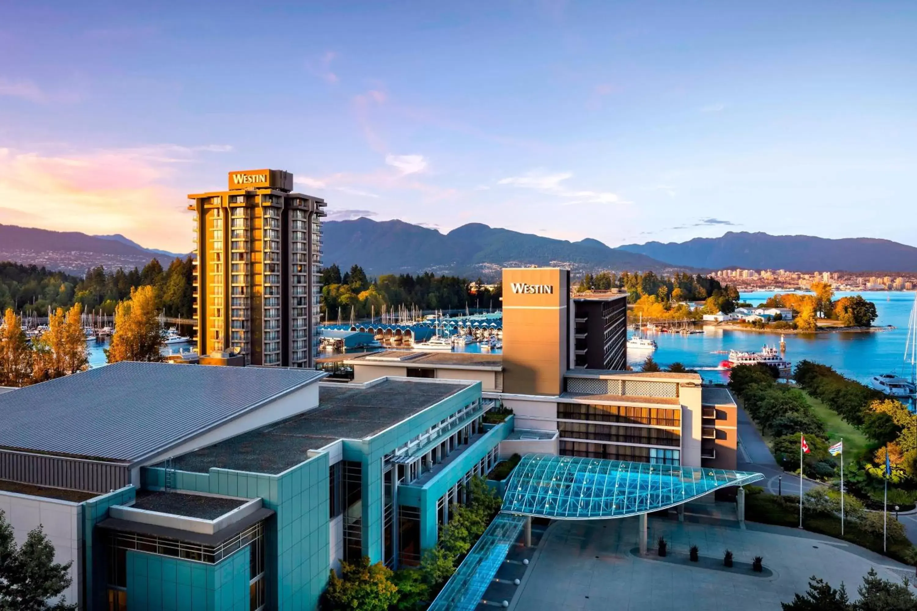 Property building in The Westin Bayshore, Vancouver