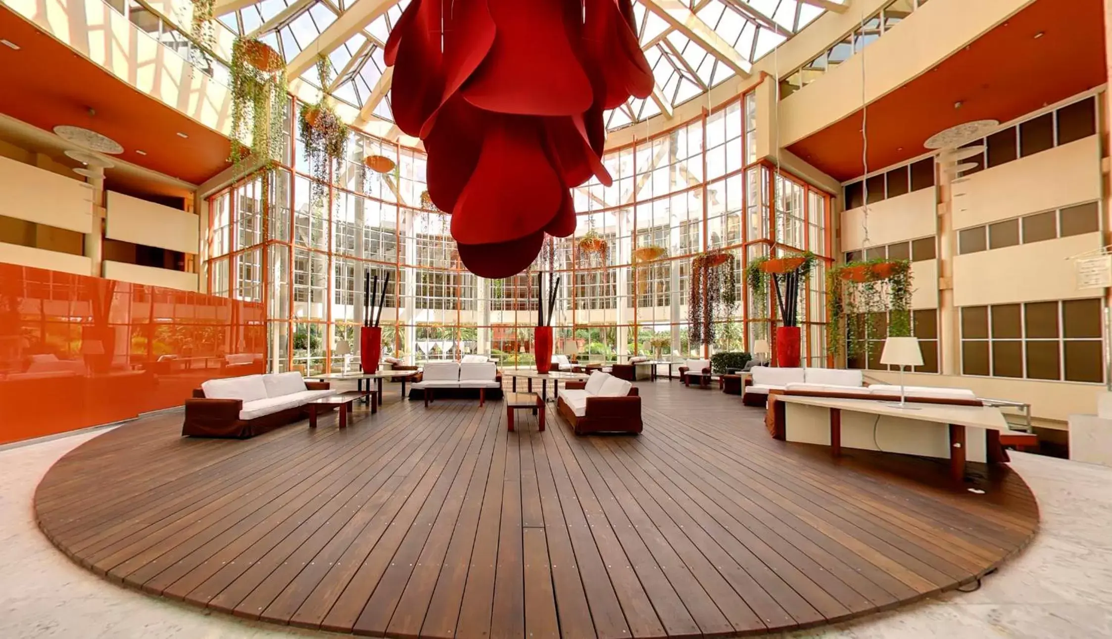 Lobby or reception in Silken Al-Andalus Palace