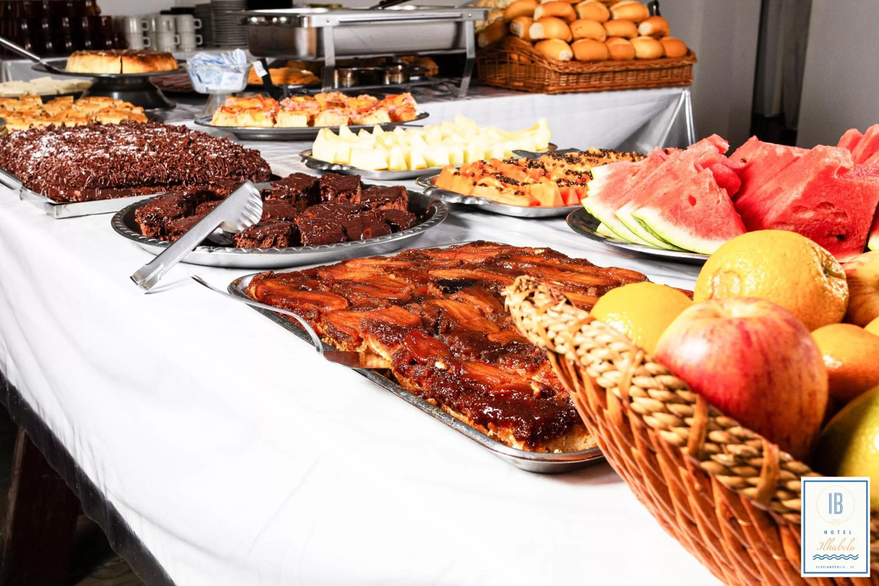 Breakfast in Hotel Residencial Ilhabela