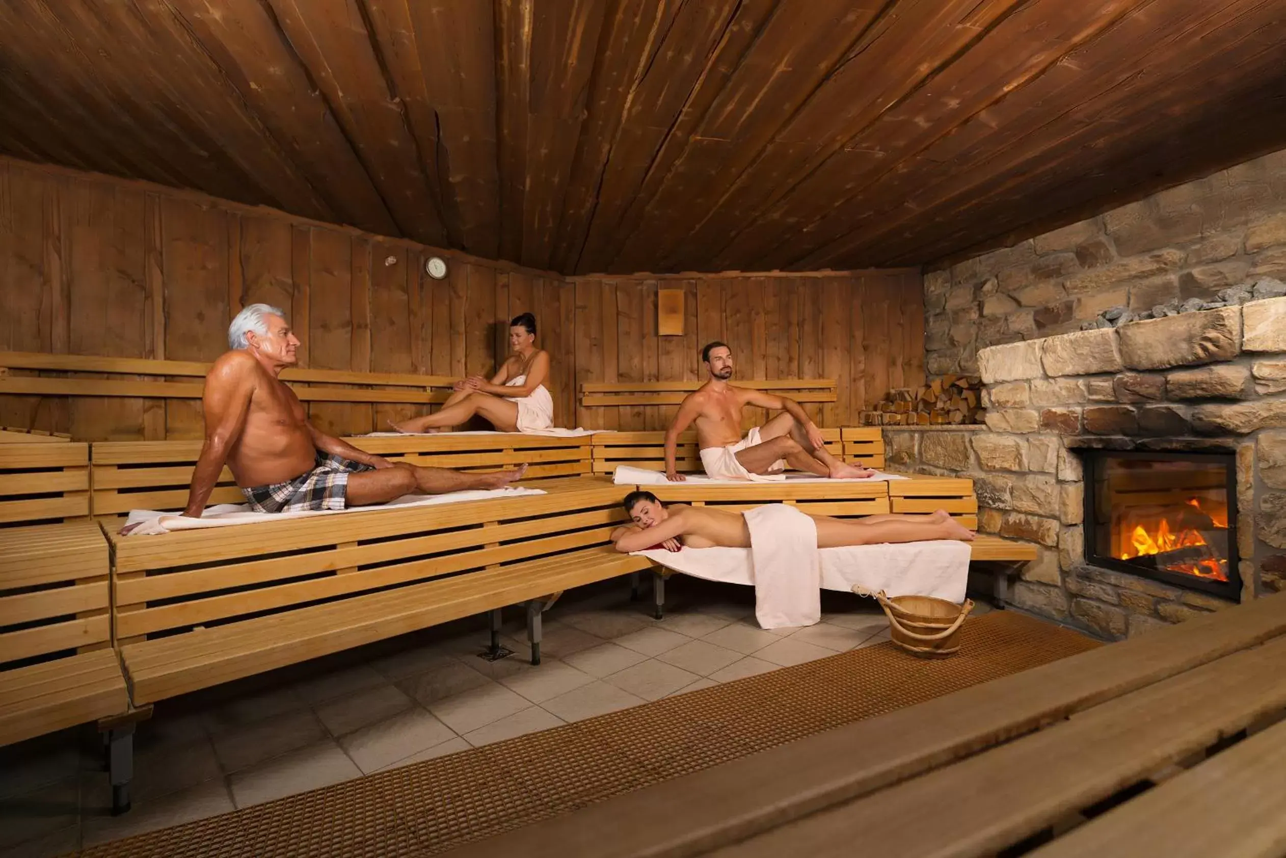 Sauna in Hotel Bora HotSpaResort