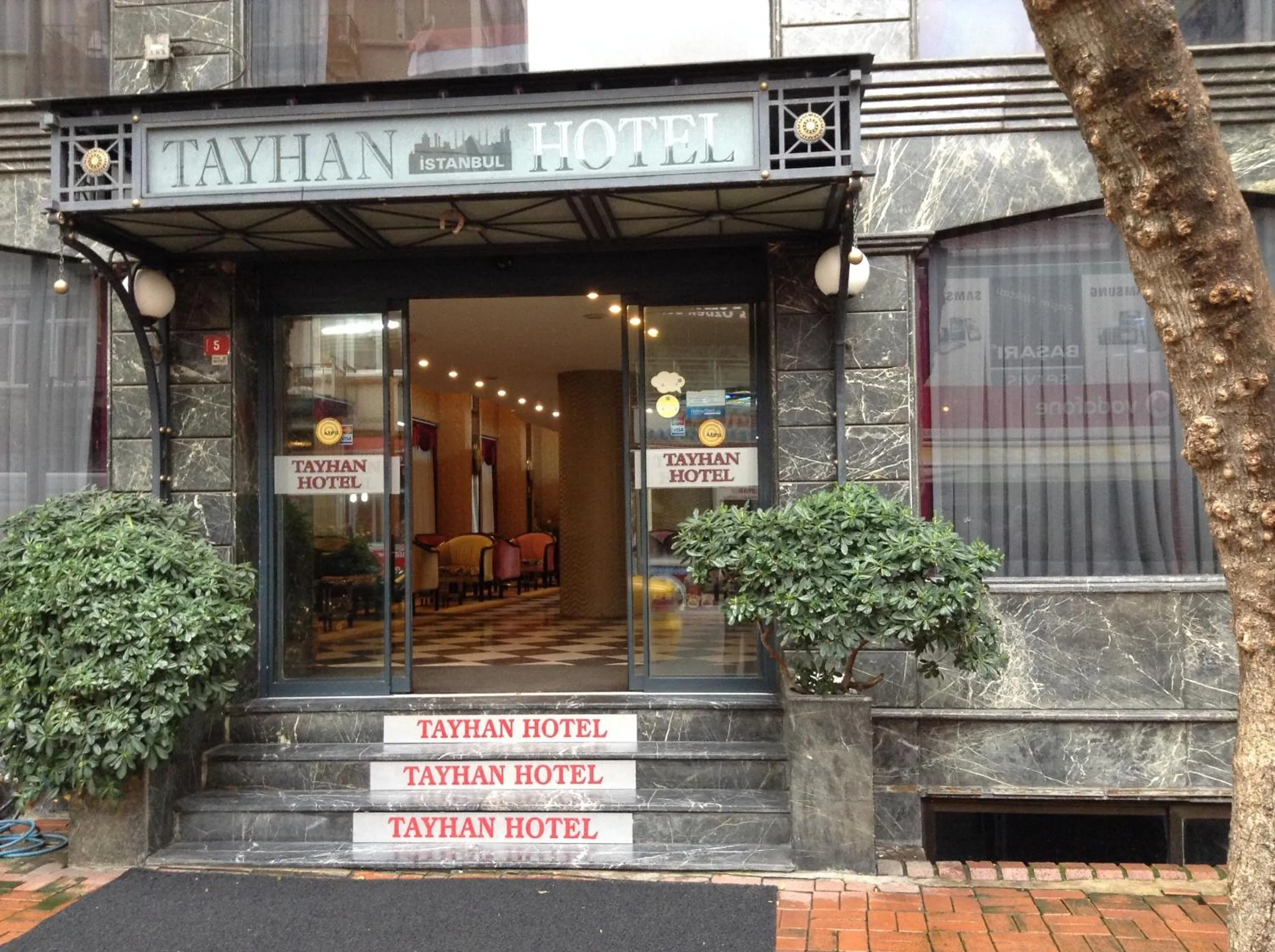 Facade/entrance in Tayhan Hotel