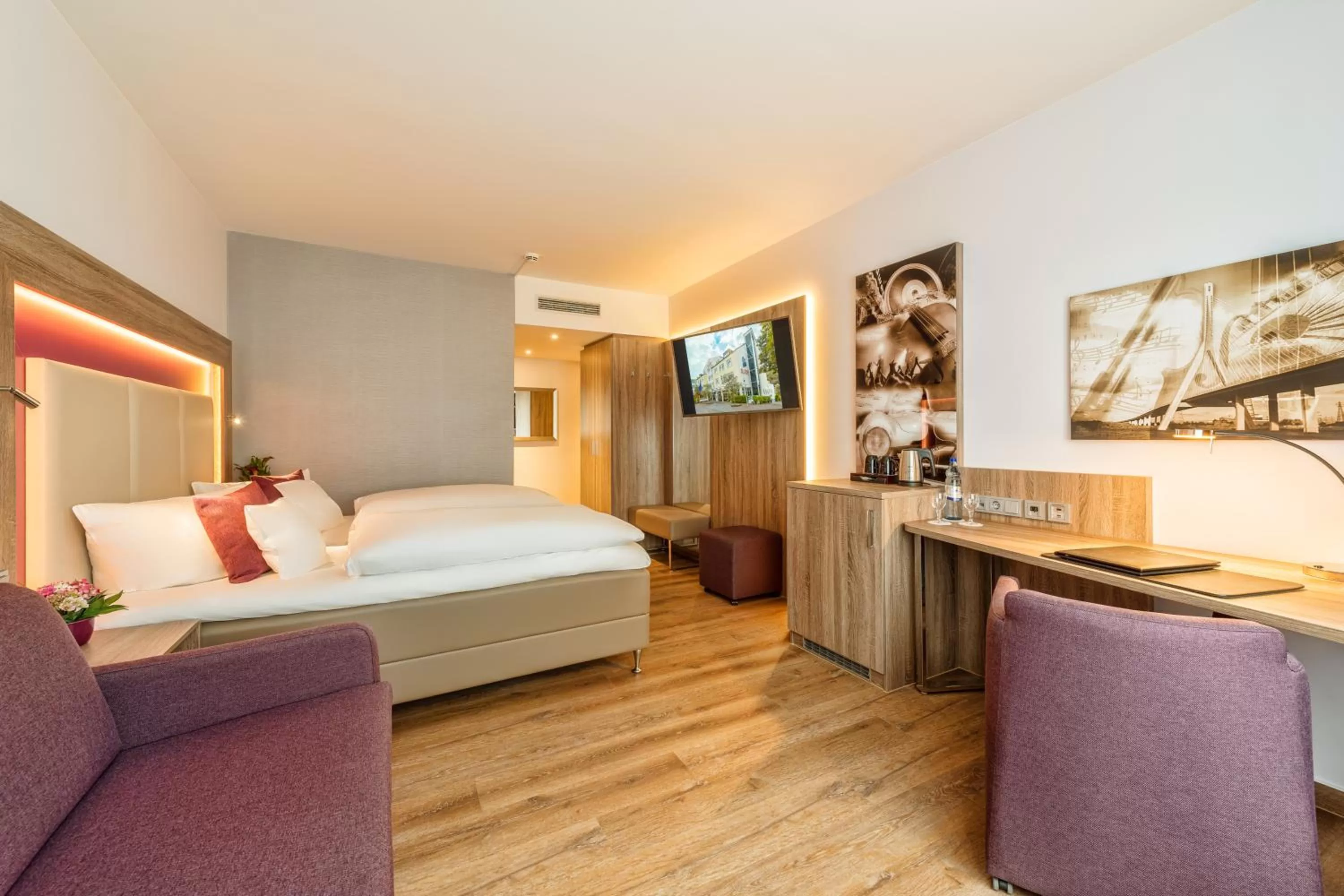 Bed in Best Western Plus Hotel Stadtquartier Haan