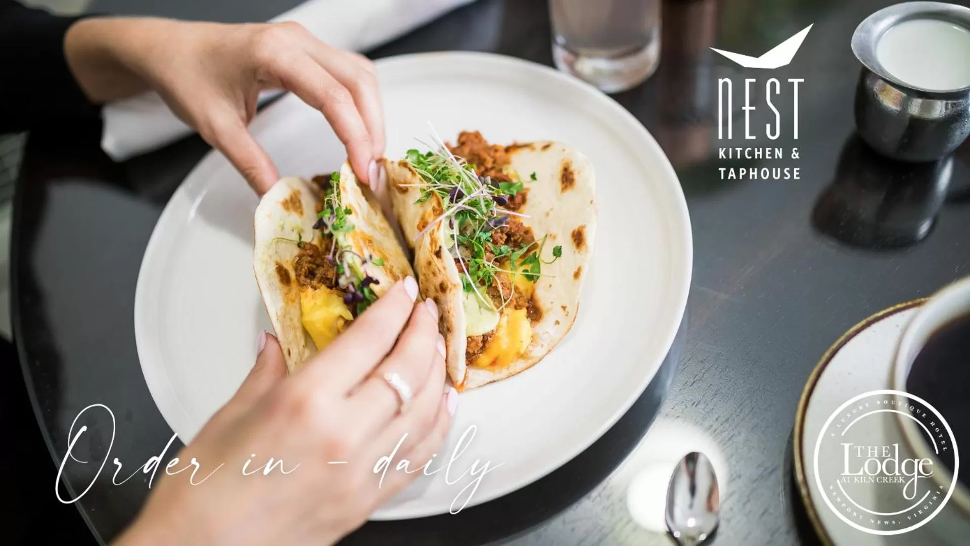 Food in The Lodge at Kiln Creek Resort