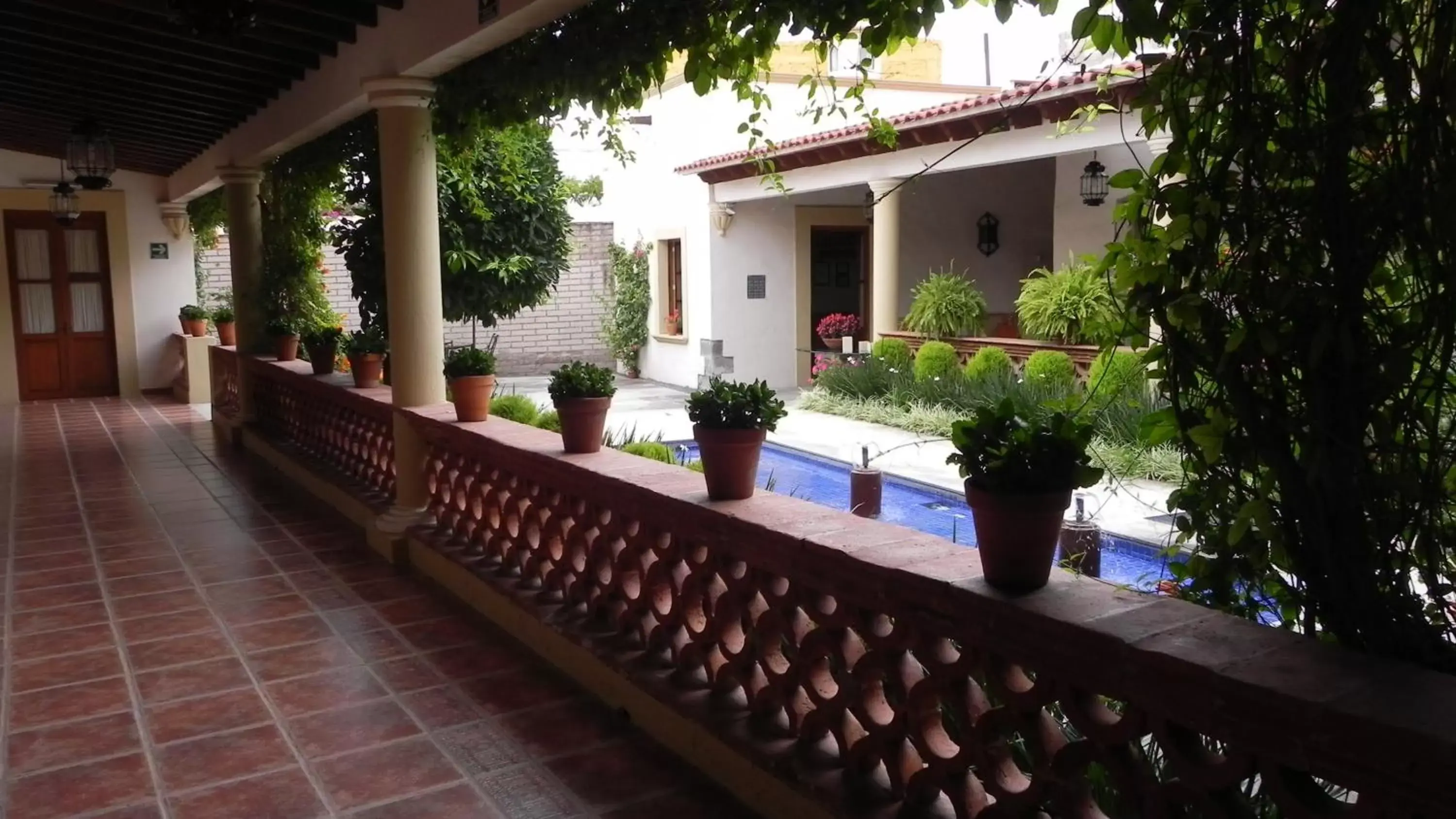 Garden, Pool View in Hotel Boutique La Granja