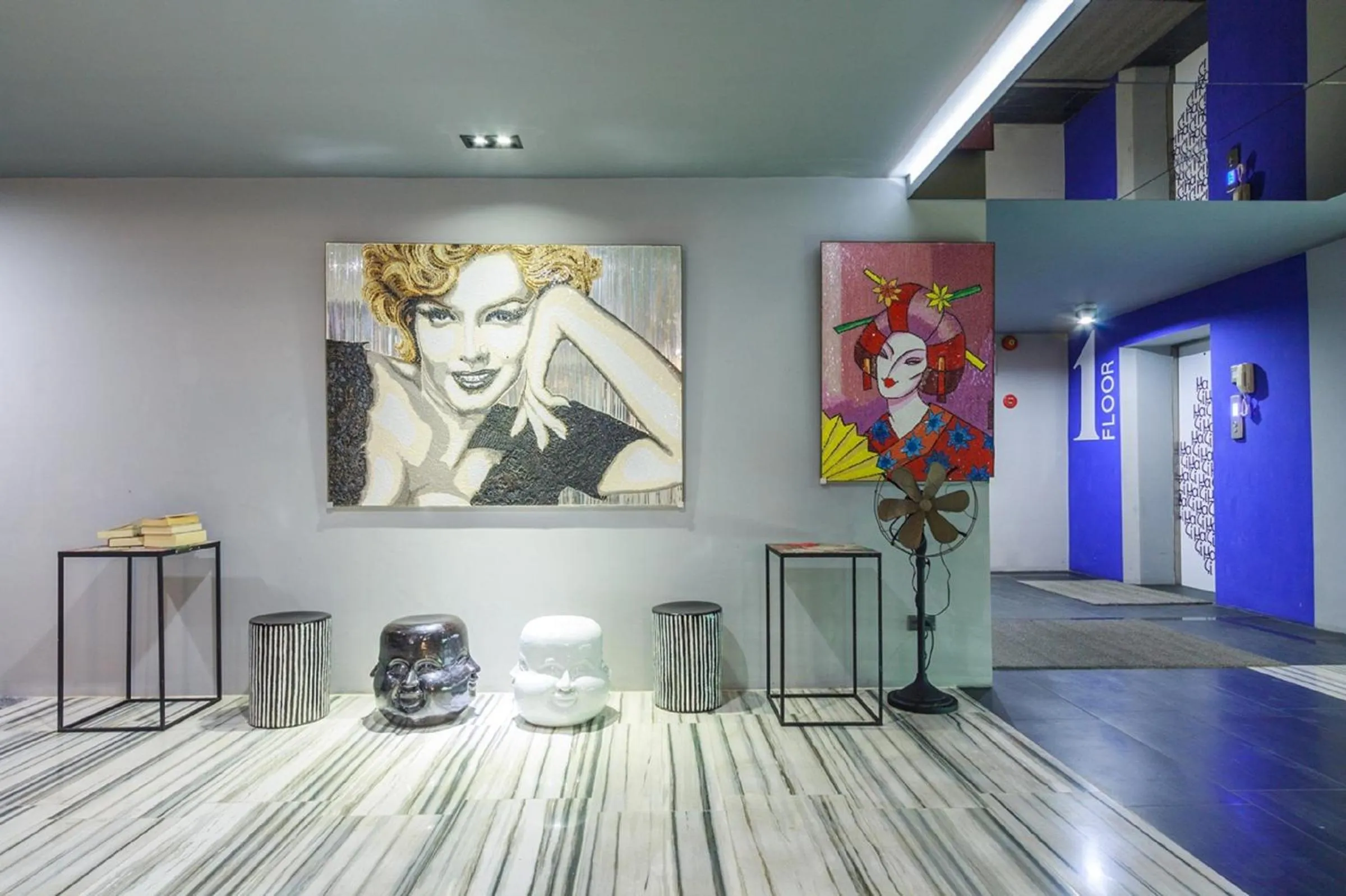 Lobby or reception in Mazi Design Hotel by Kalima