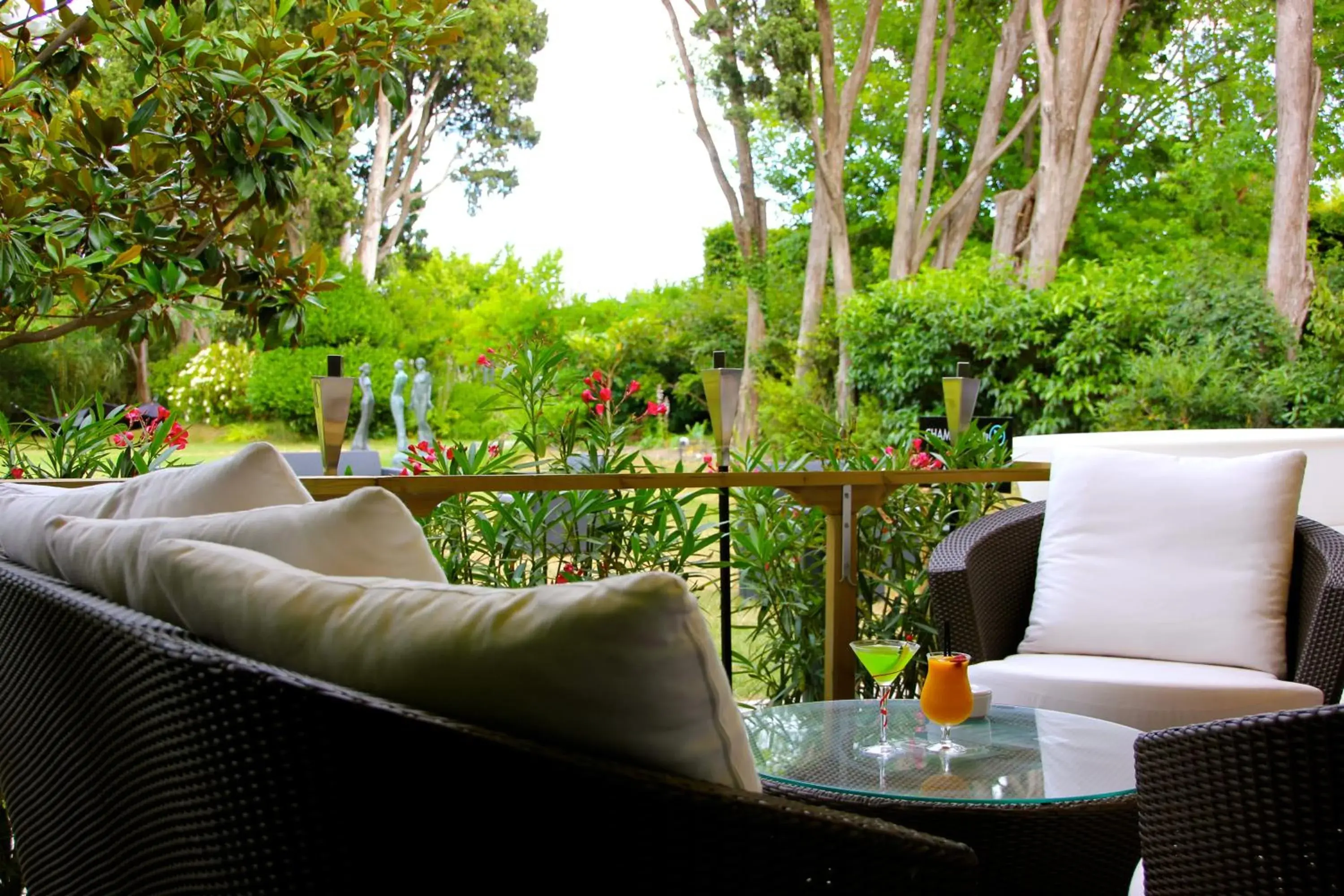 Garden in Hôtel de l'Image