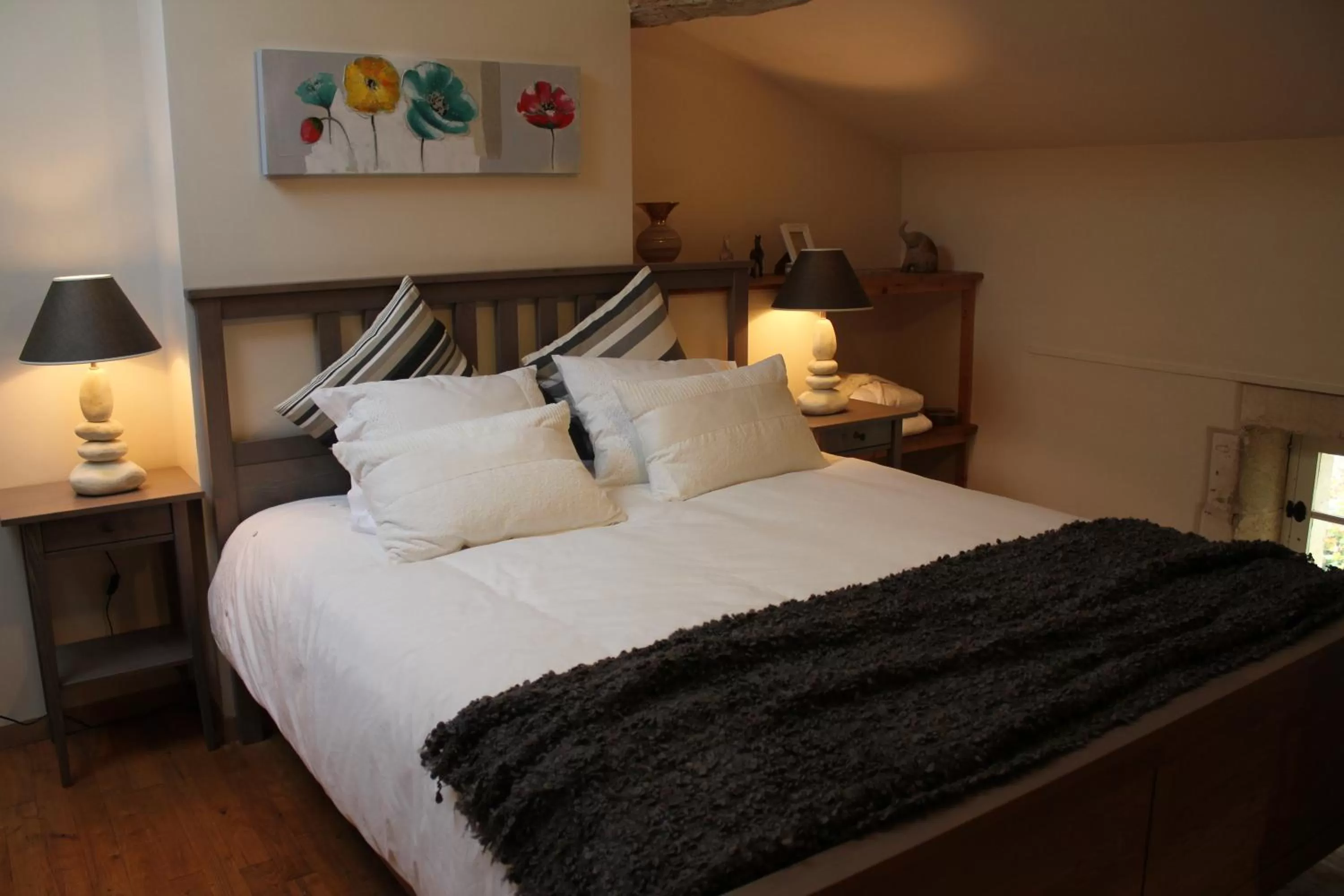 Bedroom in Château Puygrenier