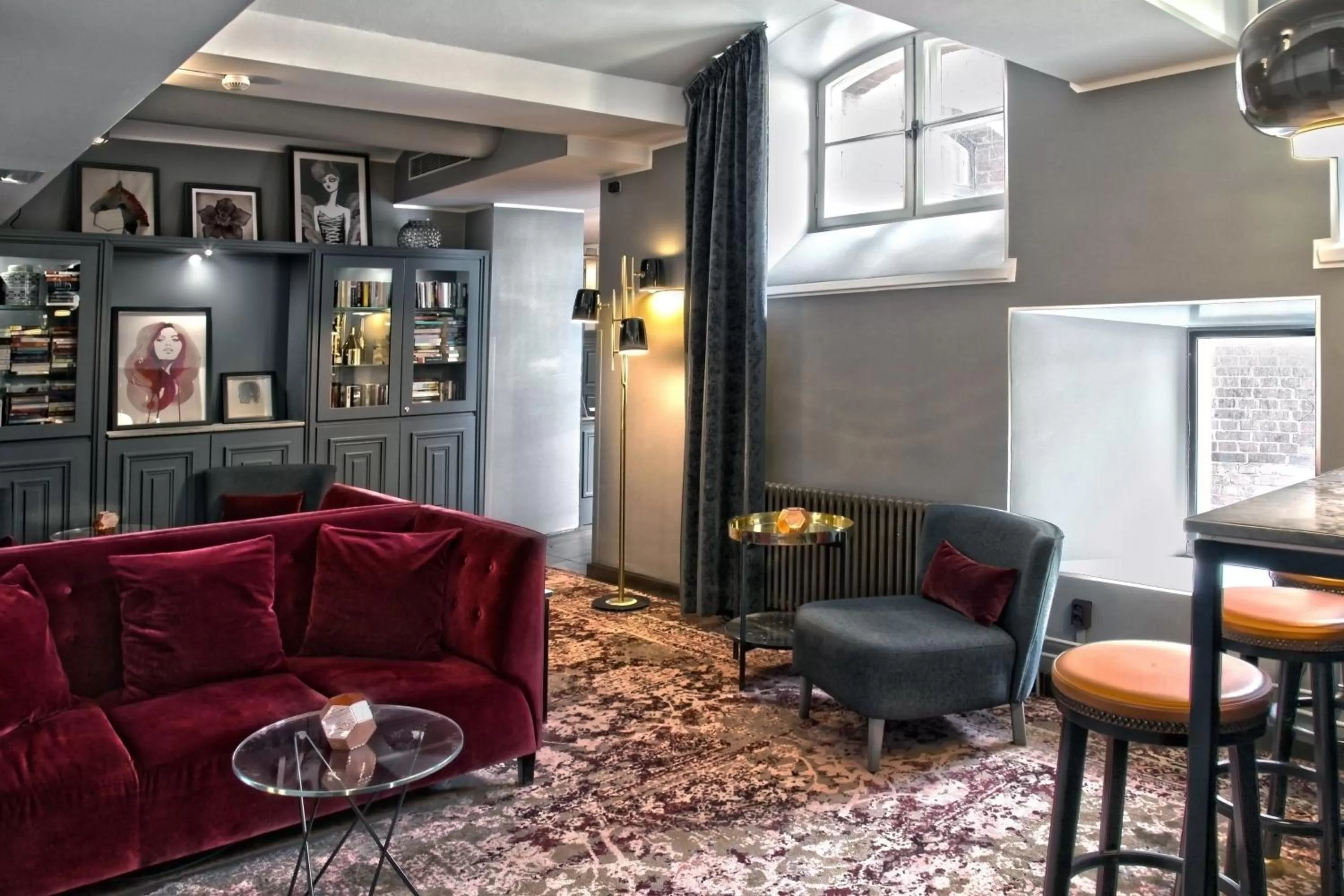 Lobby or reception in Hotel Katajanokka, Helsinki, a Tribute Portfolio Hotel