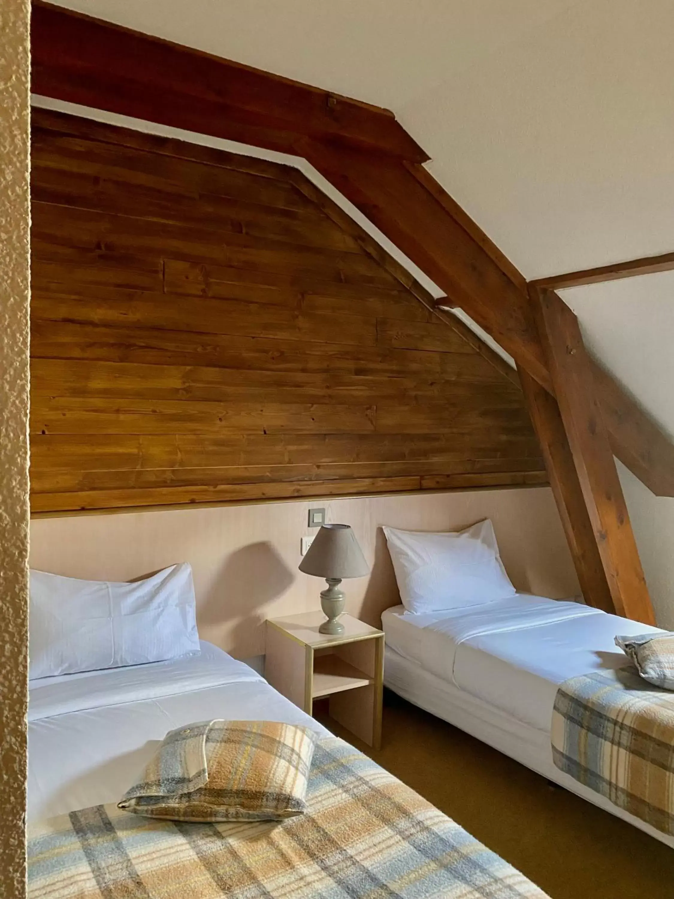 Bed in Hôtel Le Savoie