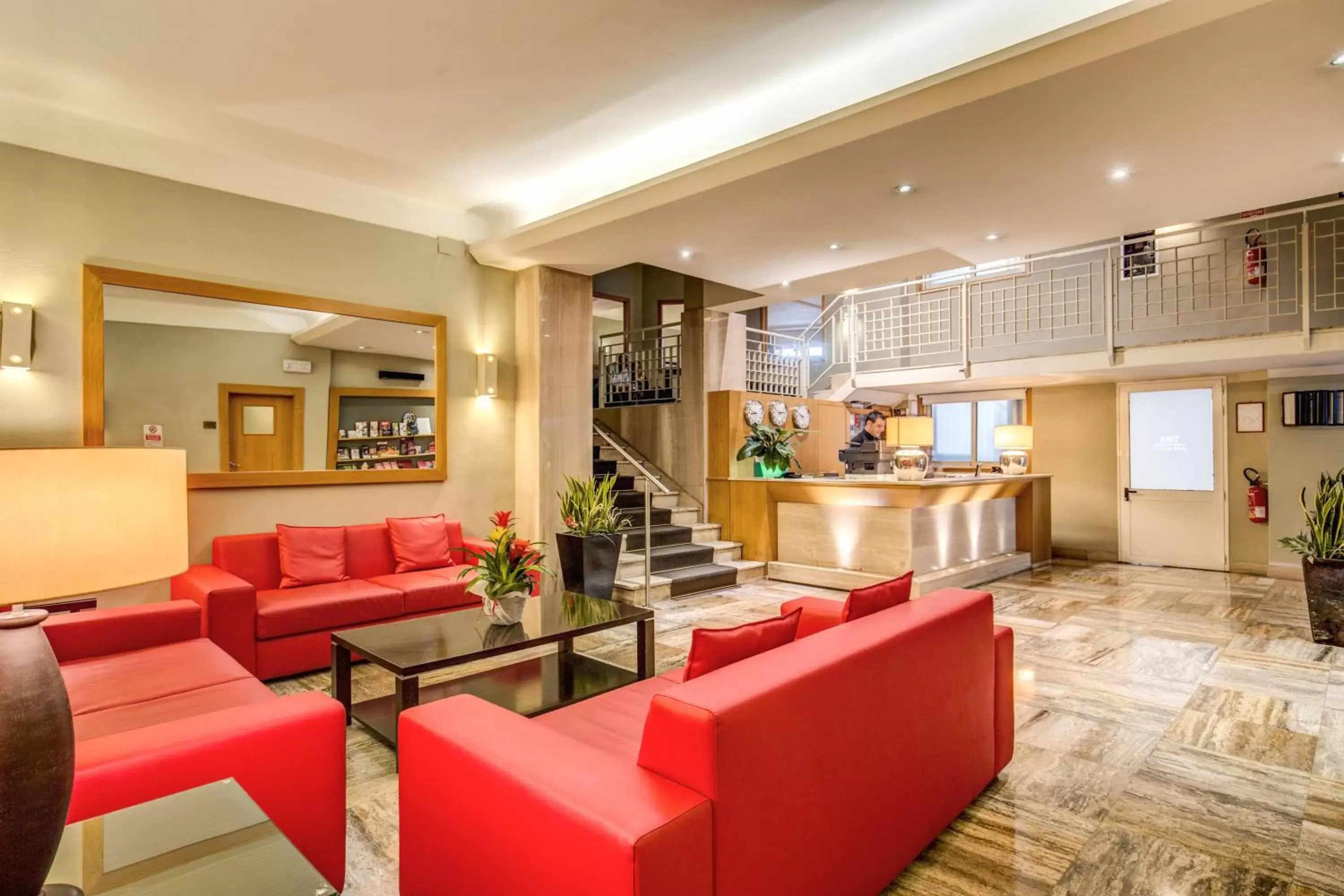Lobby or reception, Lounge/Bar in Hotel Delle Nazioni