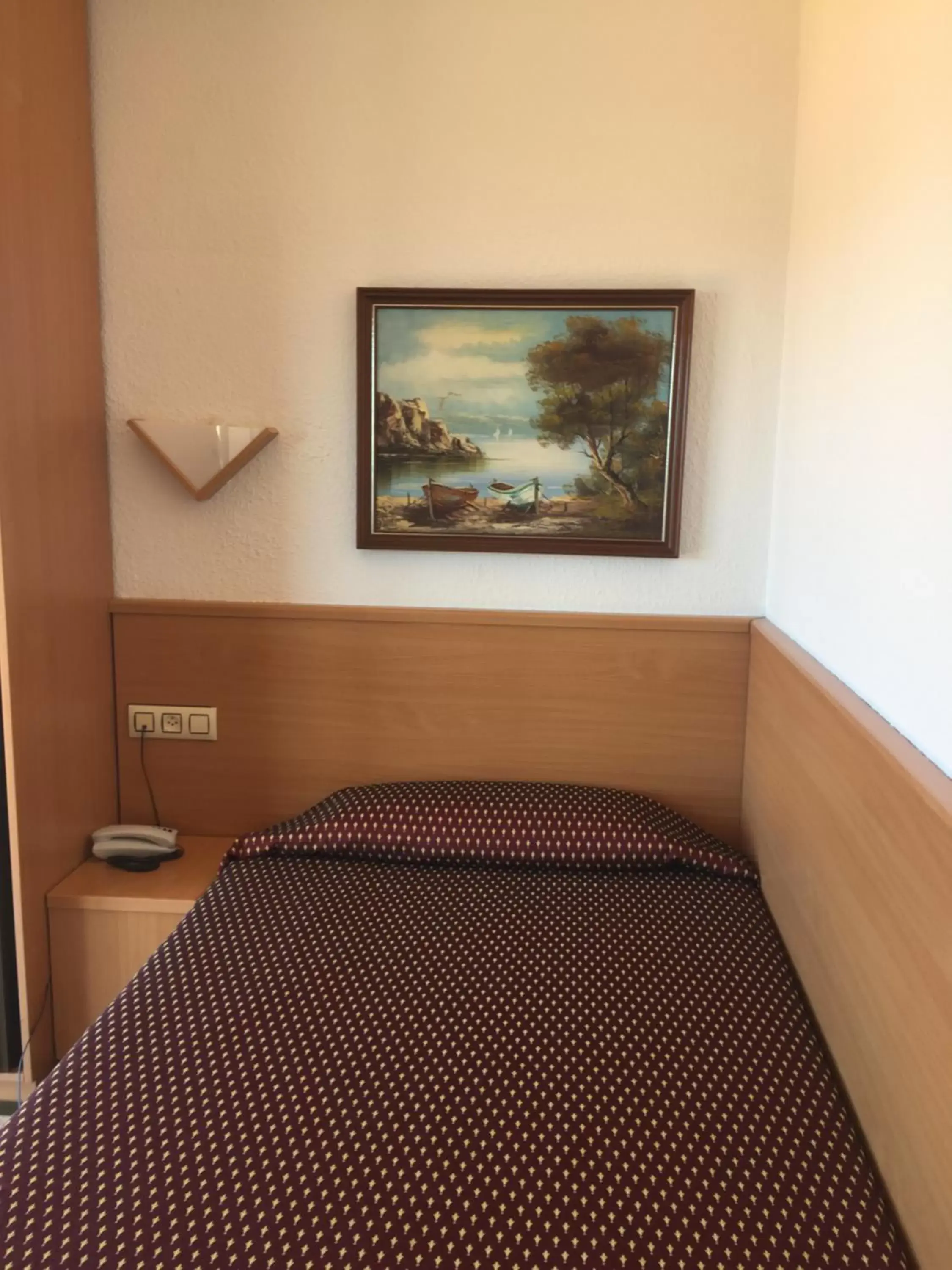 Bed in Hotel Samba