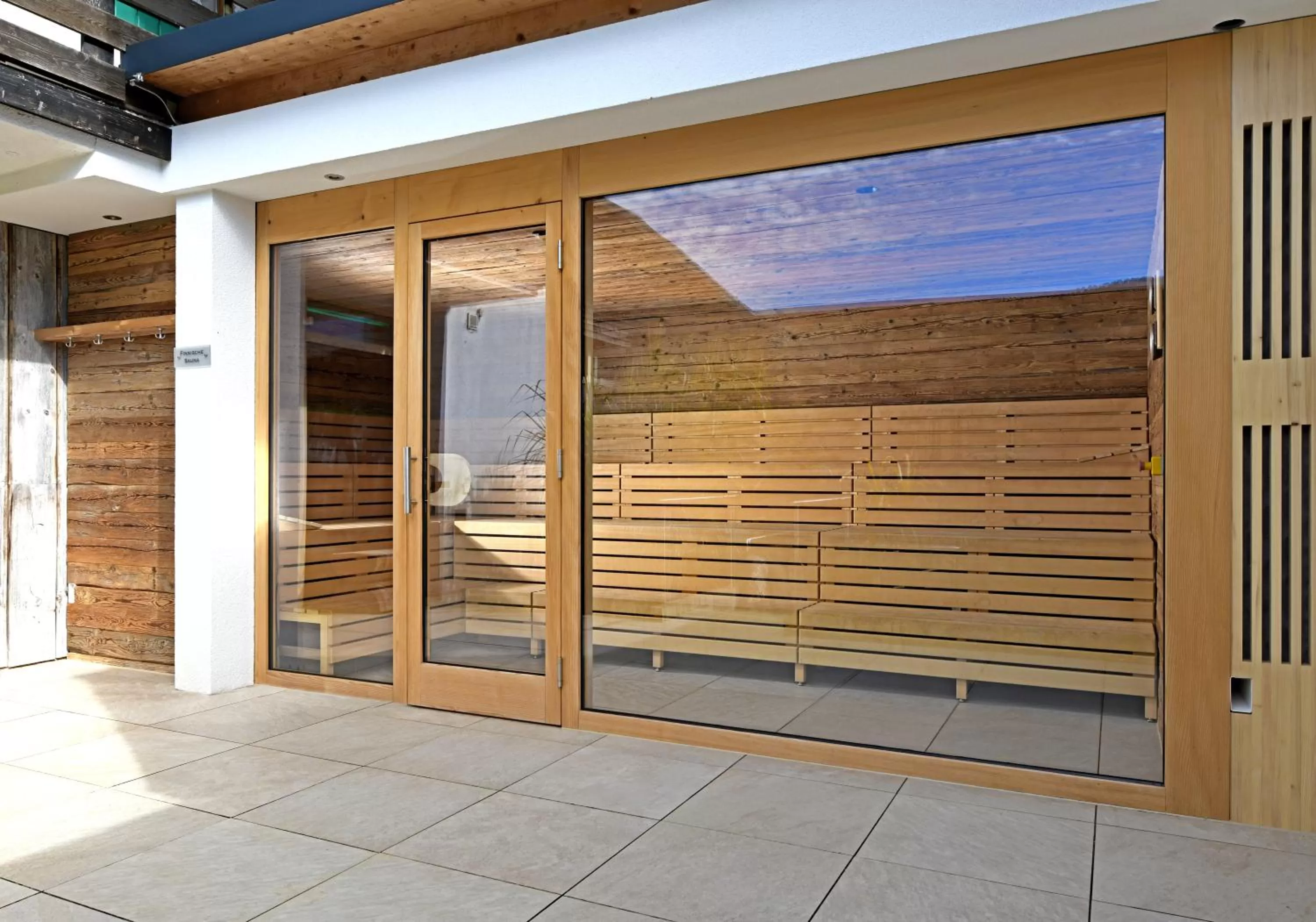 Sauna in Hotel St Hubertus