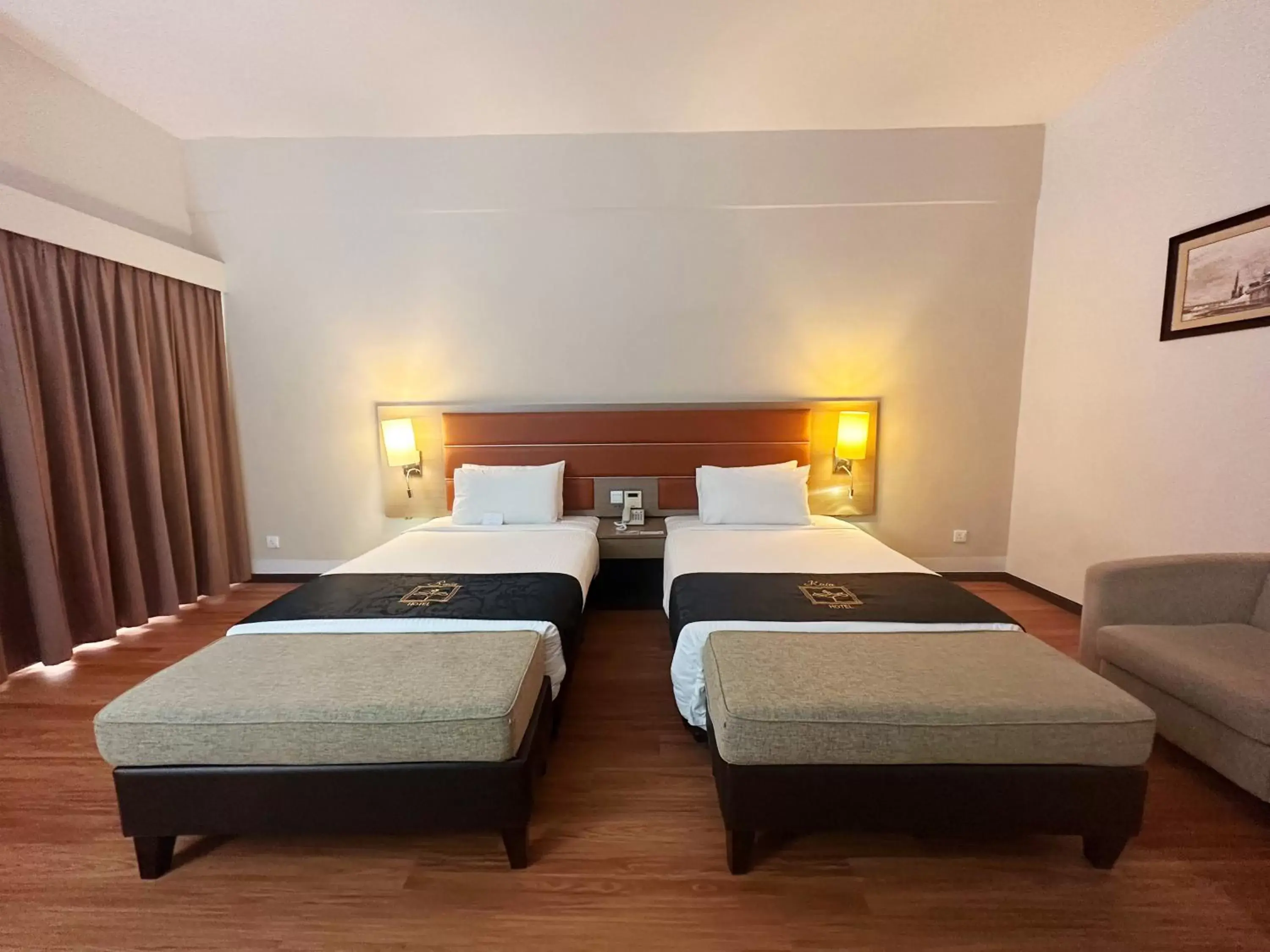 Bed in Raia Hotel & Convention Centre Terengganu