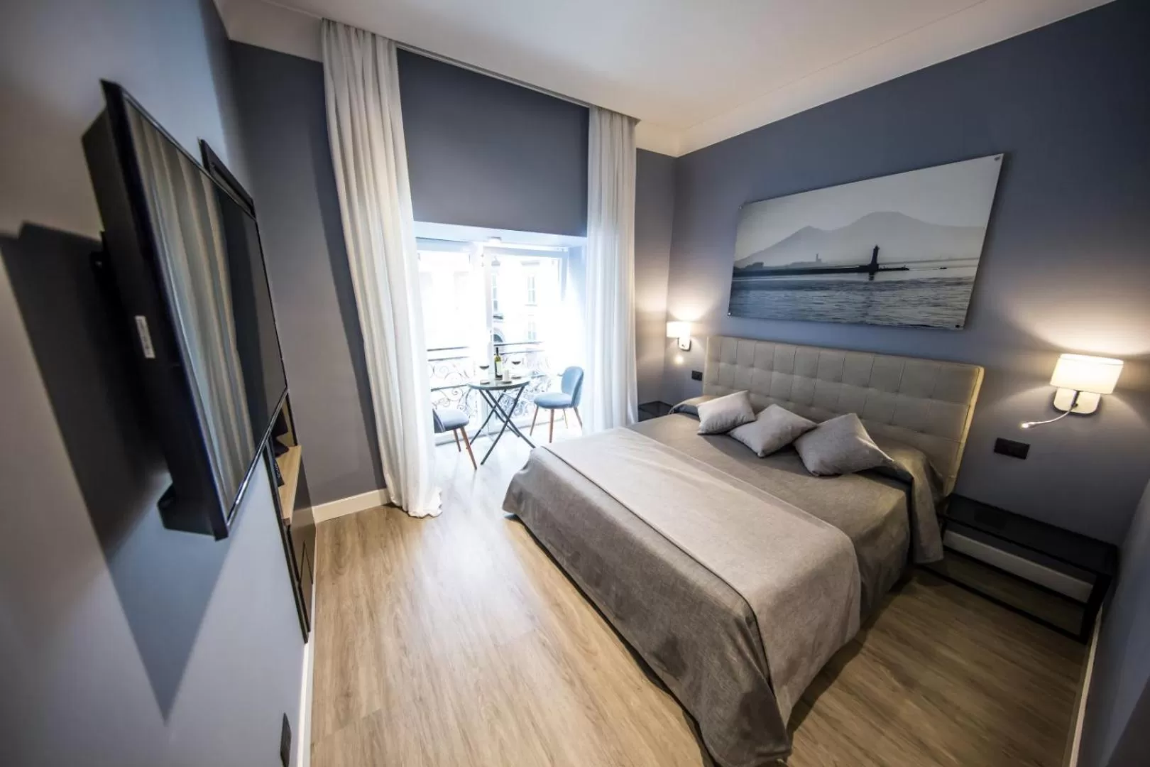 Bedroom, Bed in B&B Art House