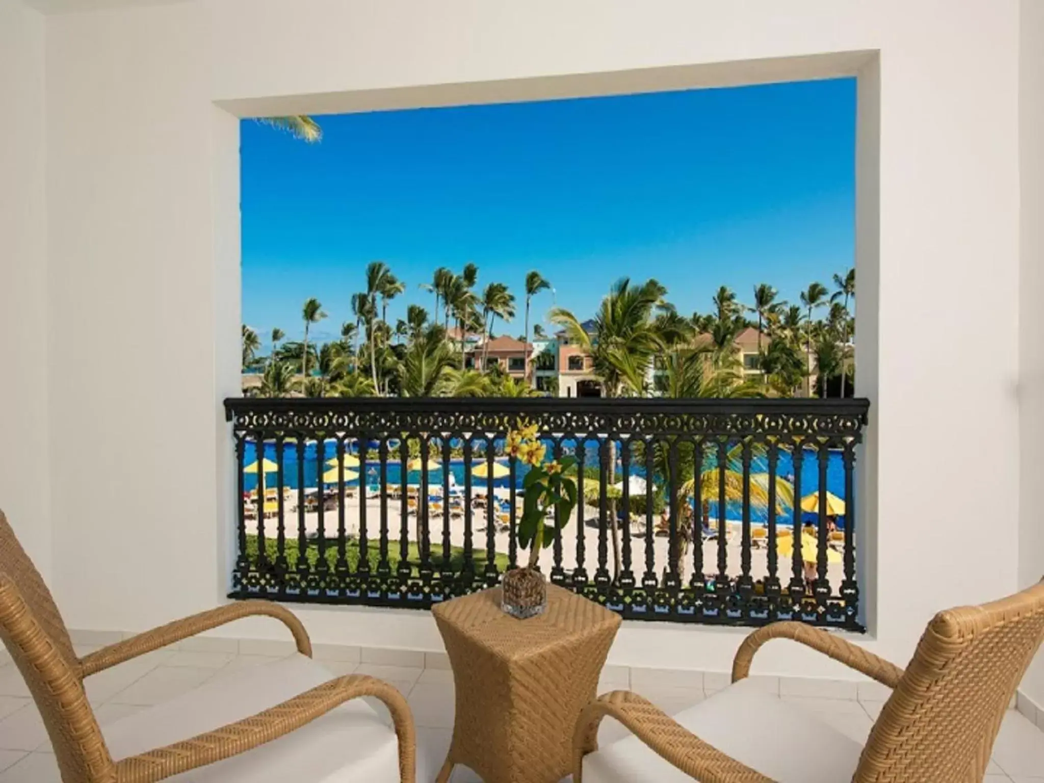 Balcony/Terrace in Ocean Blue & Sand Beach Resort - All Inclusive