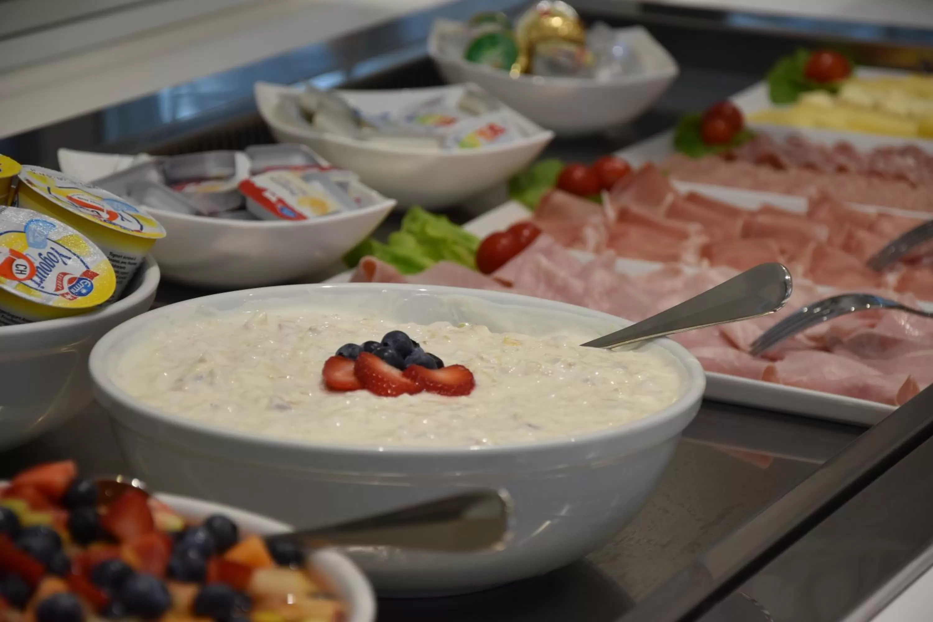 Food close-up in Hotel City Locarno