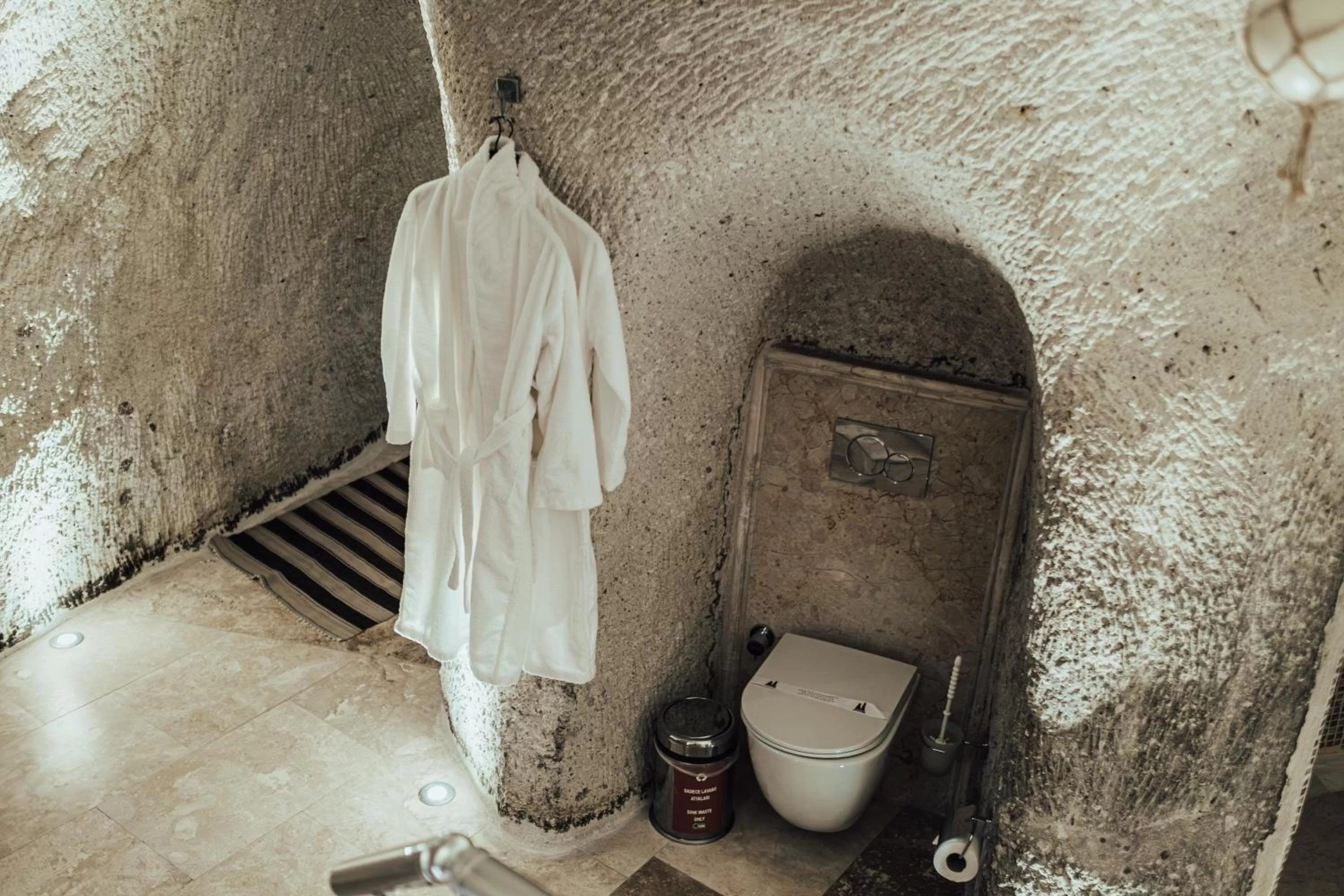 Bathroom in Şah Saray Cave Suites Halal Hotel