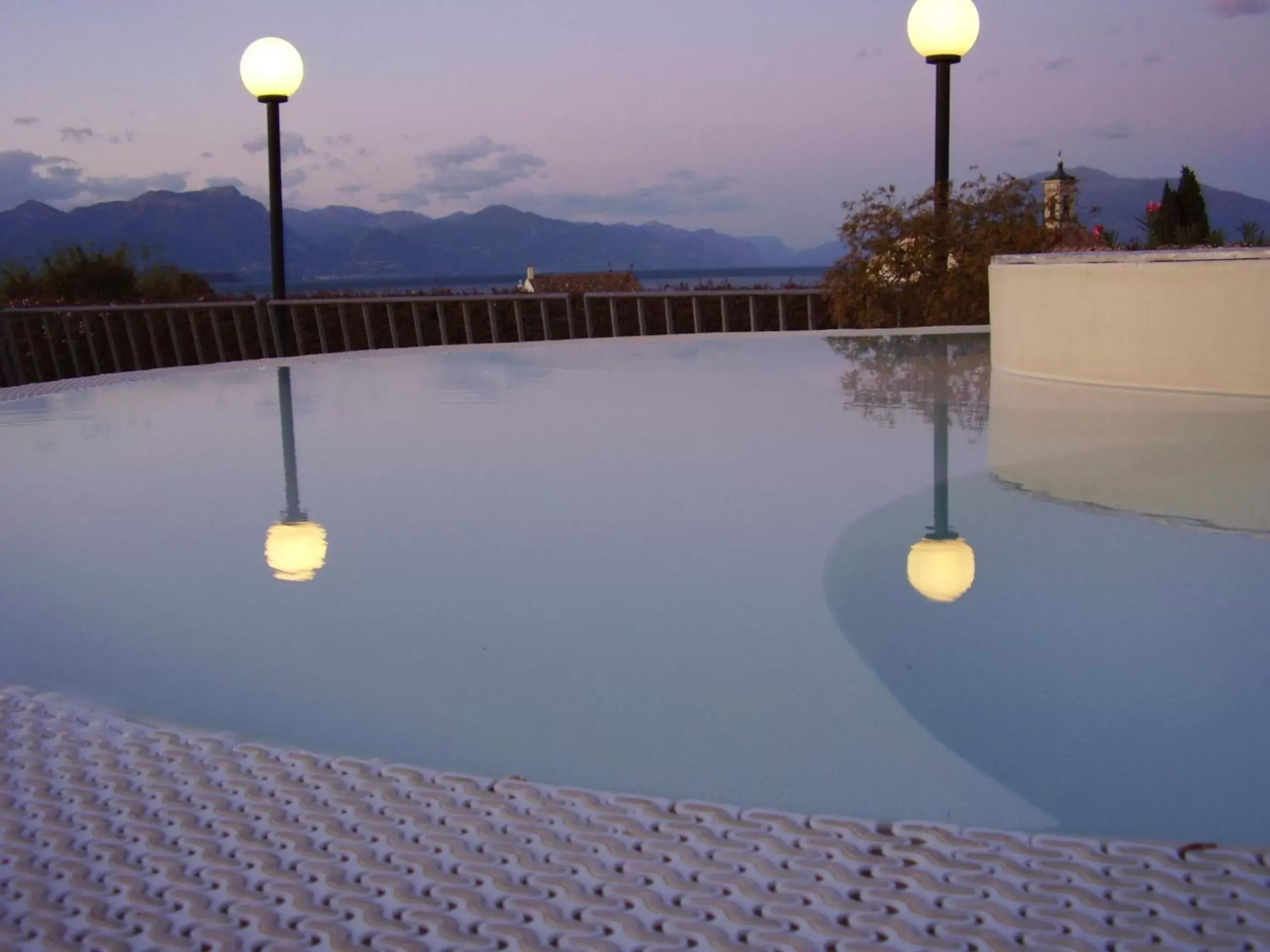 Night, Swimming Pool in Hotel Enrichetta