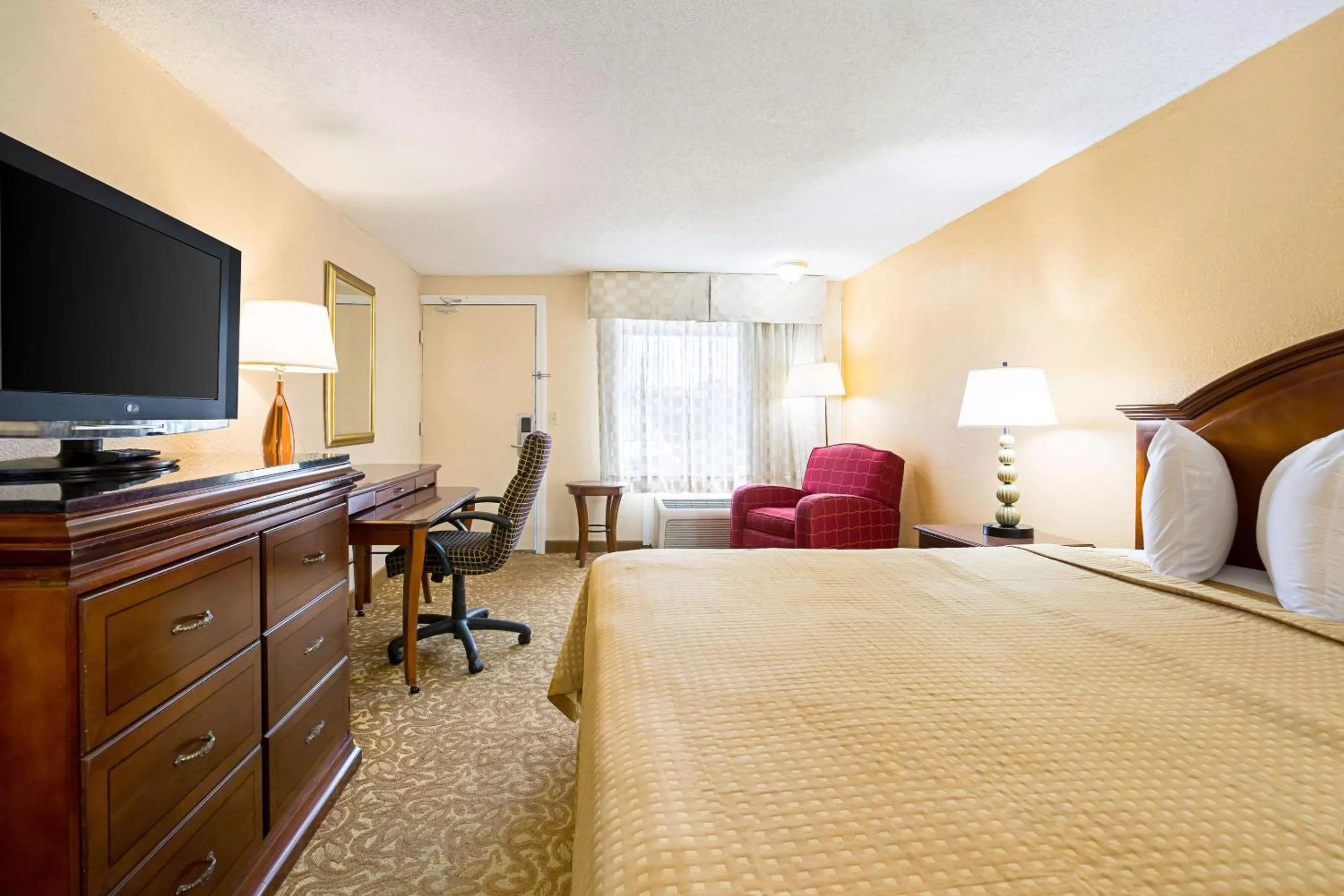 Photo of the whole room, Bed in Rodeway Inn Metro Airport