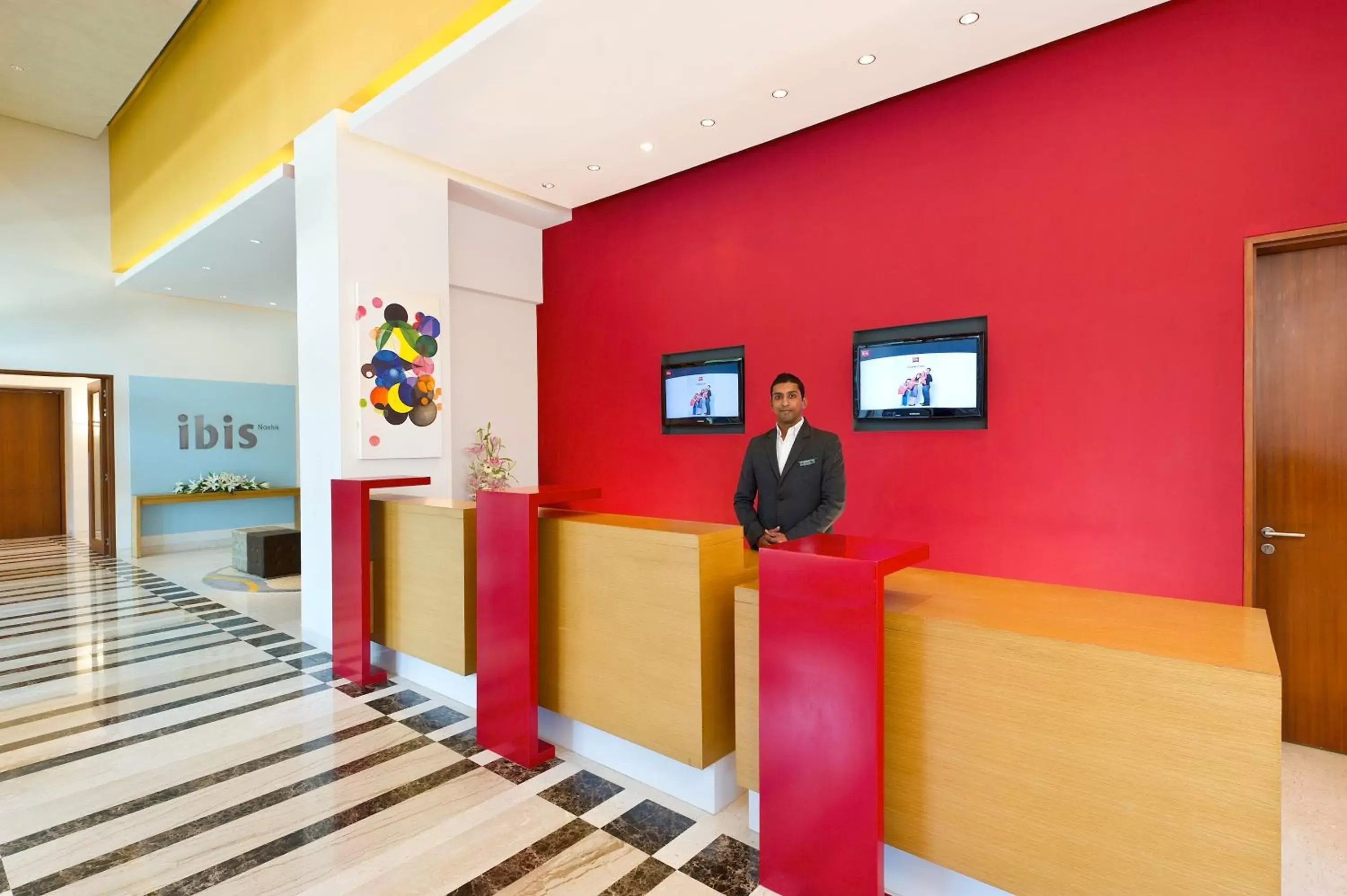 Lobby or reception in ibis Nashik - An Accor Brand Lobby or reception in ibis Nashik - An Accor Brand