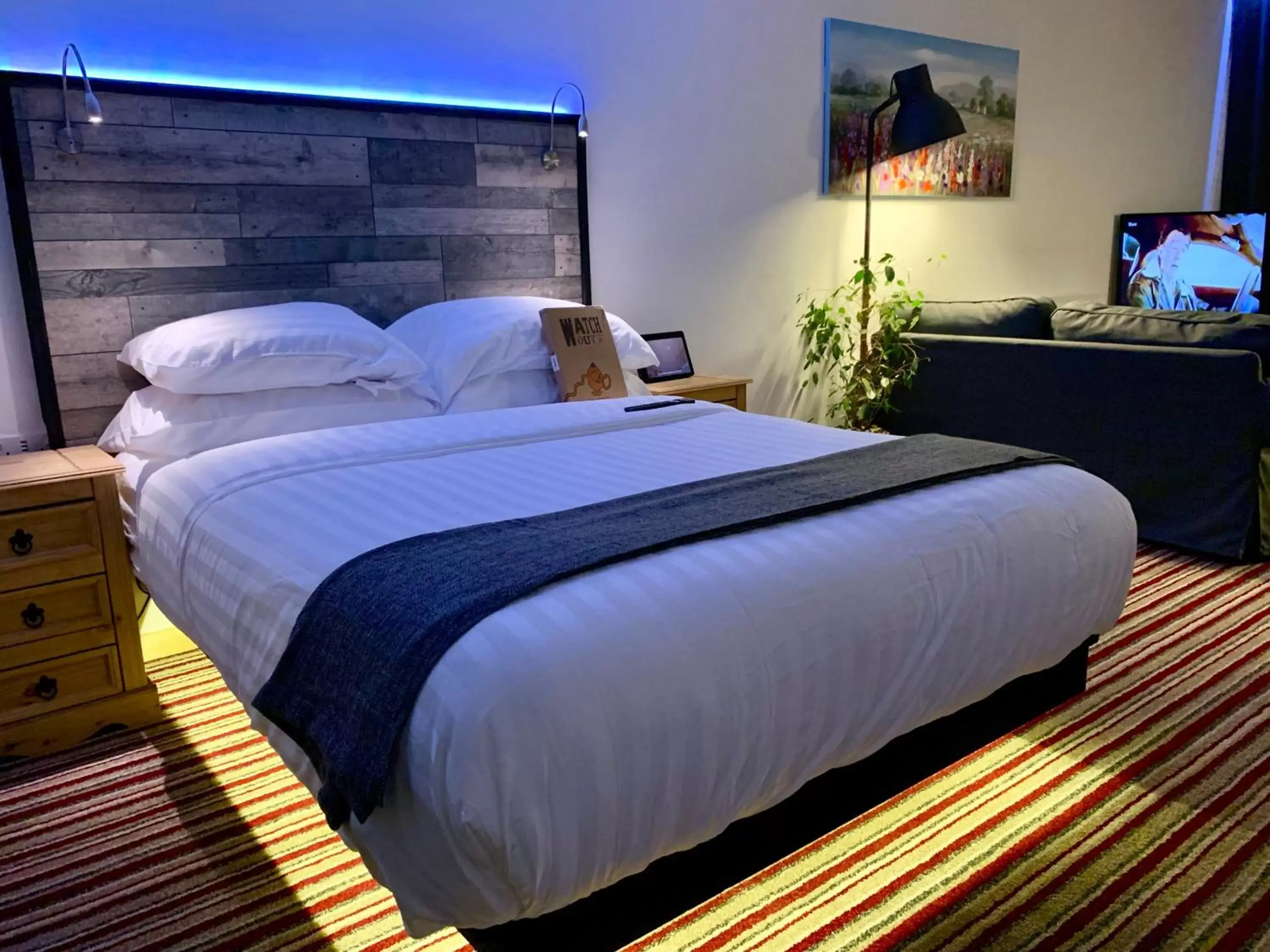 Bed in TheWaterfrontLodges