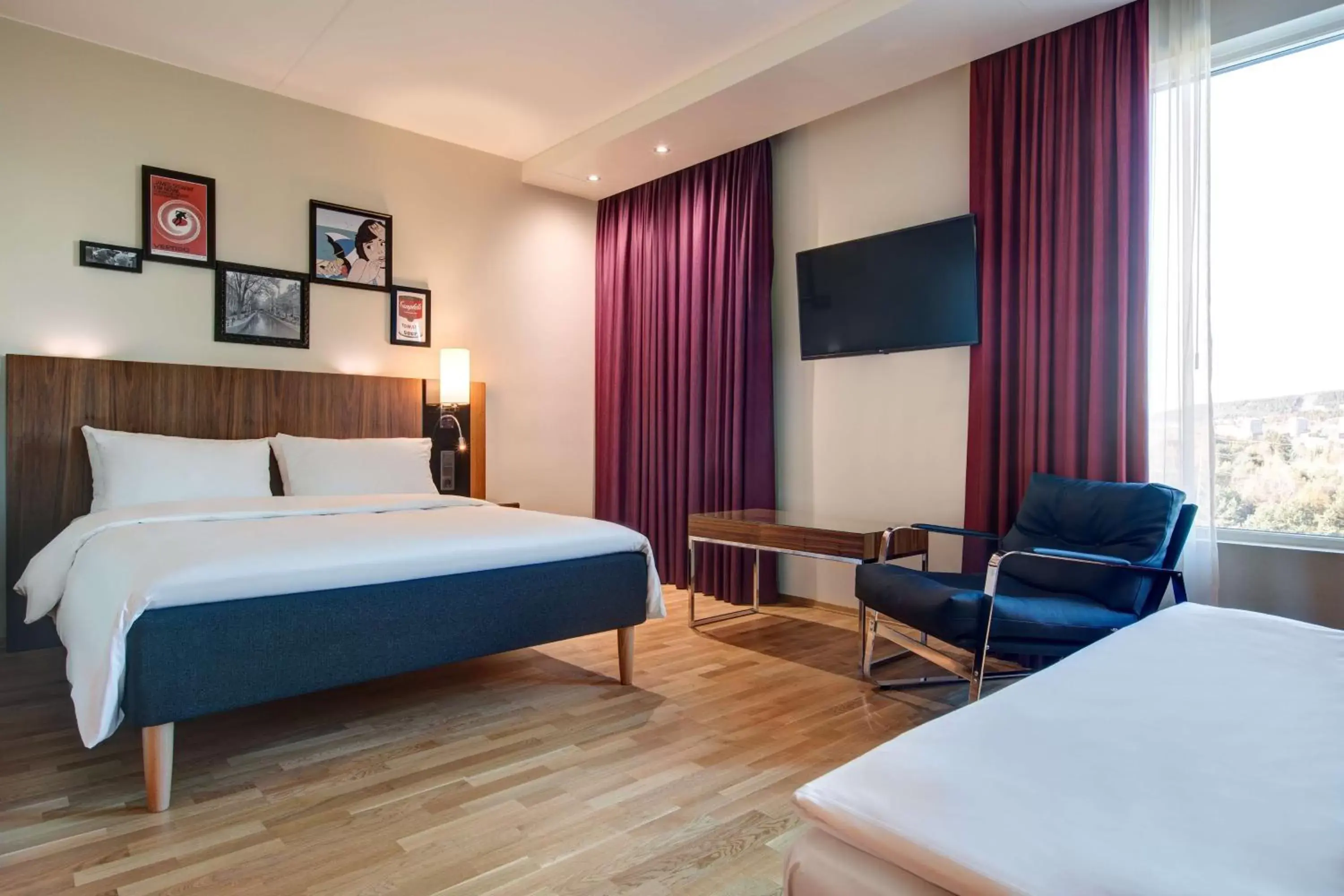 Photo of the whole room, Bed in Radisson Blu Hotel Oslo Alna