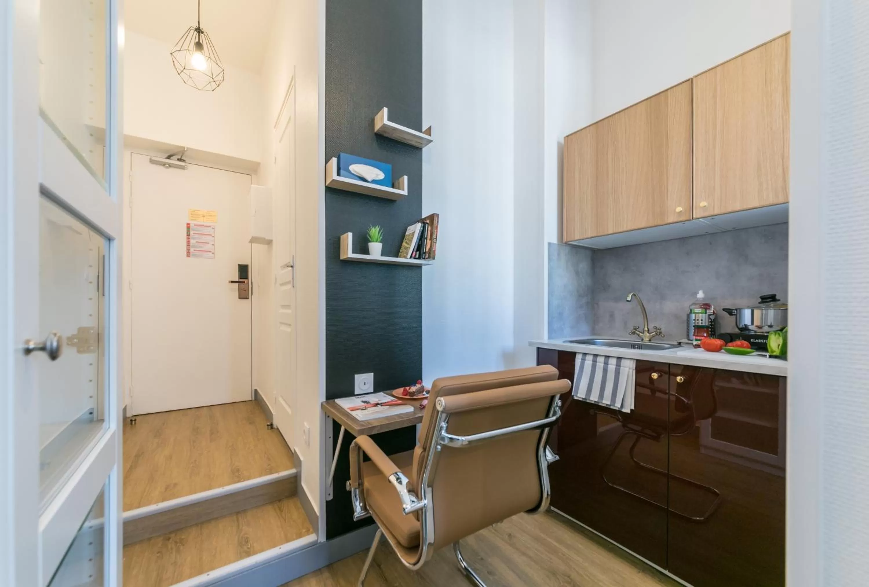 Kitchen or kitchenette in WS Haussmann - La Fayette