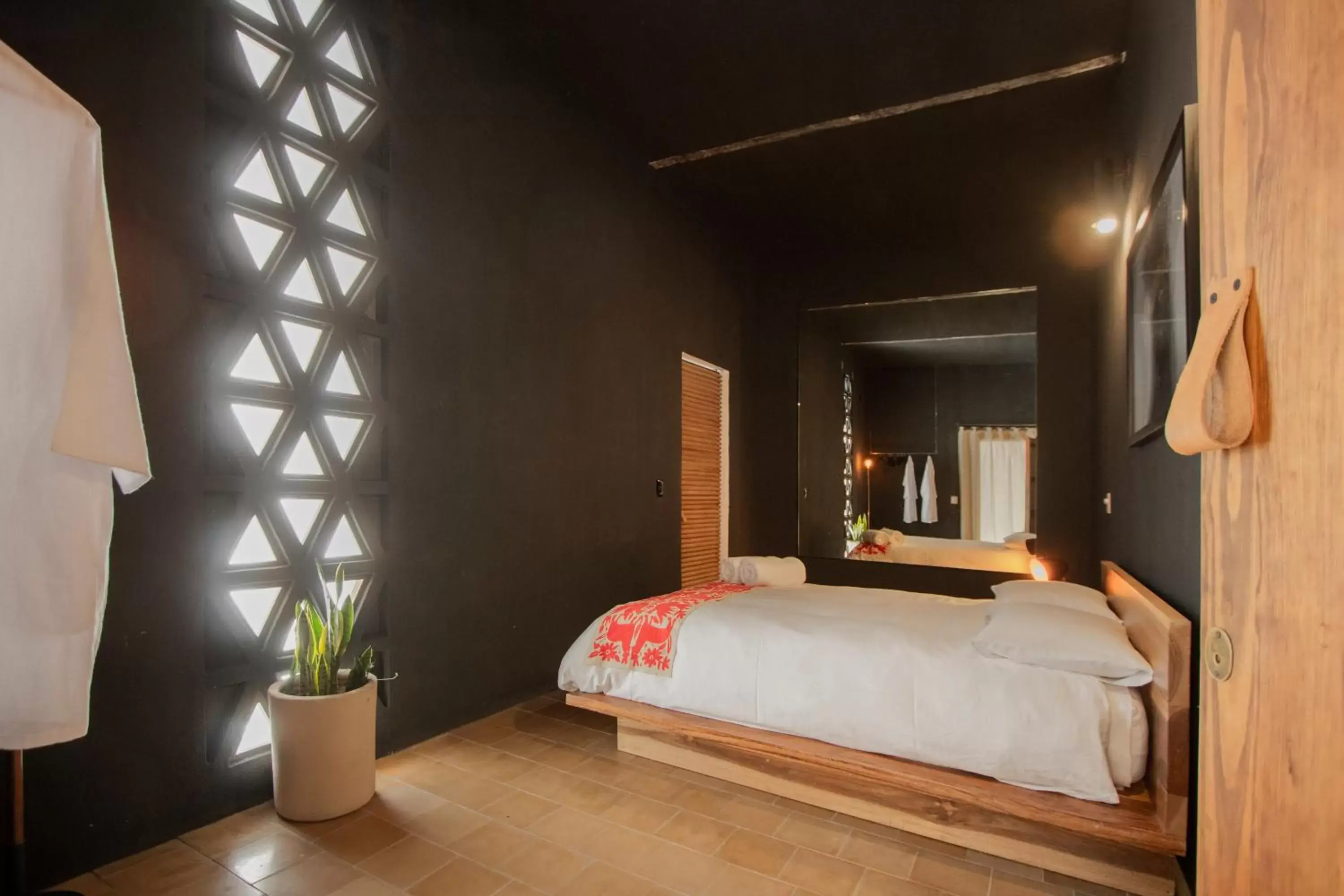 Bed in Hotel Sin Nombre Bed in Hotel Sin Nombre