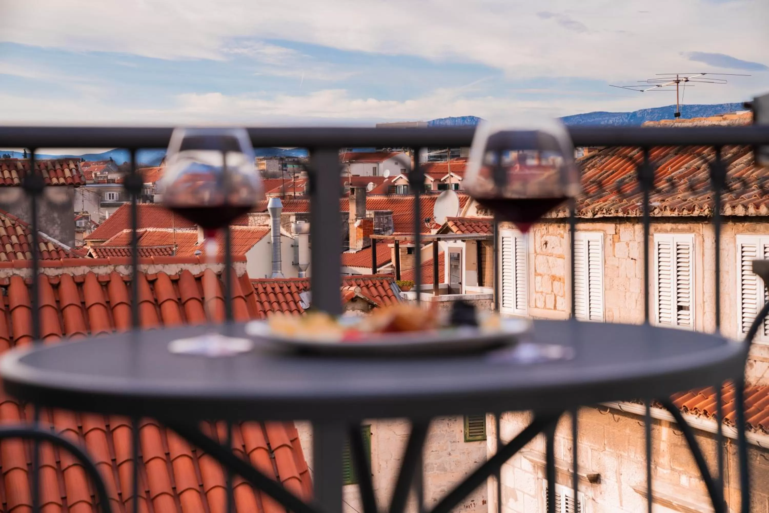 Patio in Slavija Culture Heritage Hotel