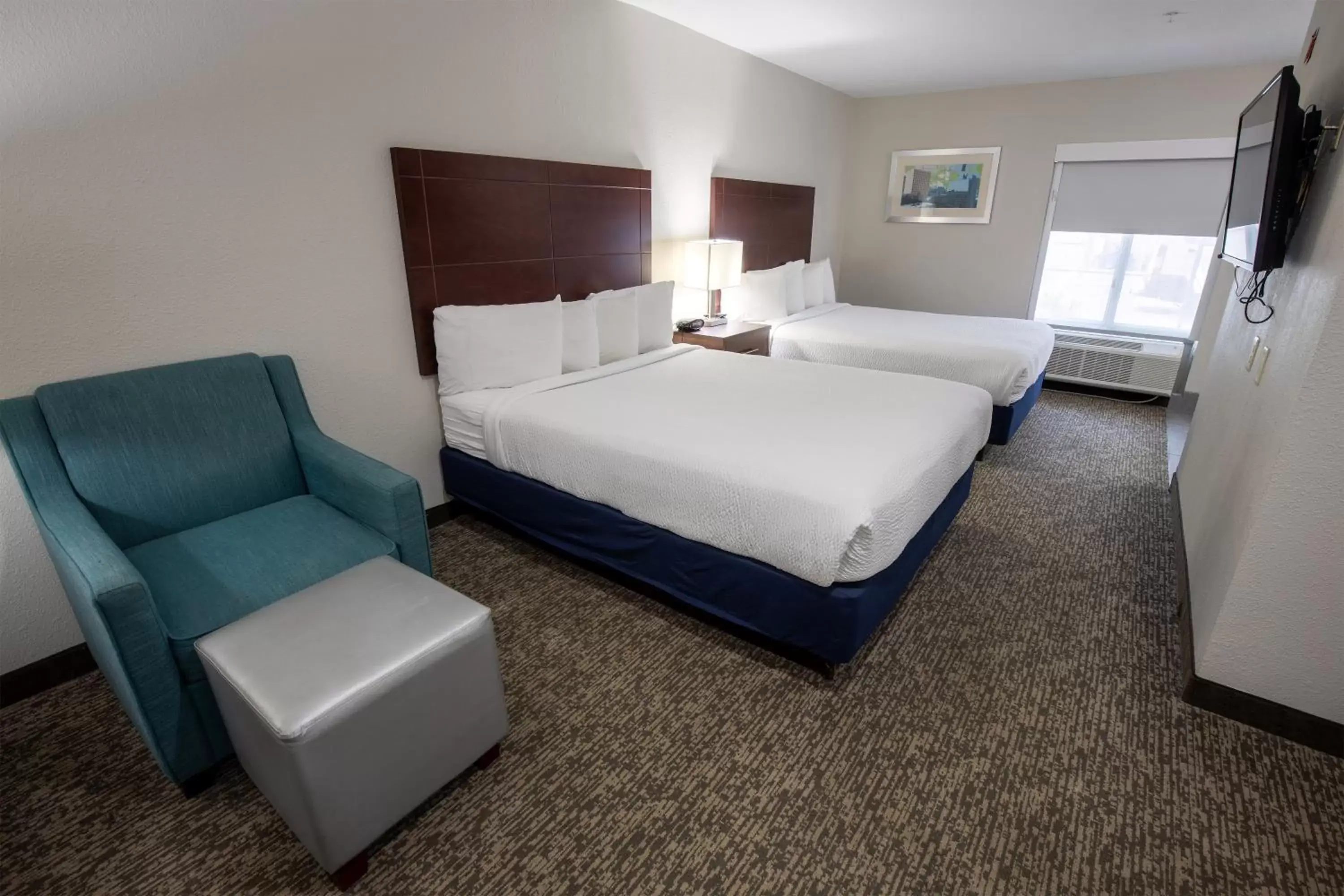 Bed in Best Western Plus Lafayette Vermilion River Inn & Suites