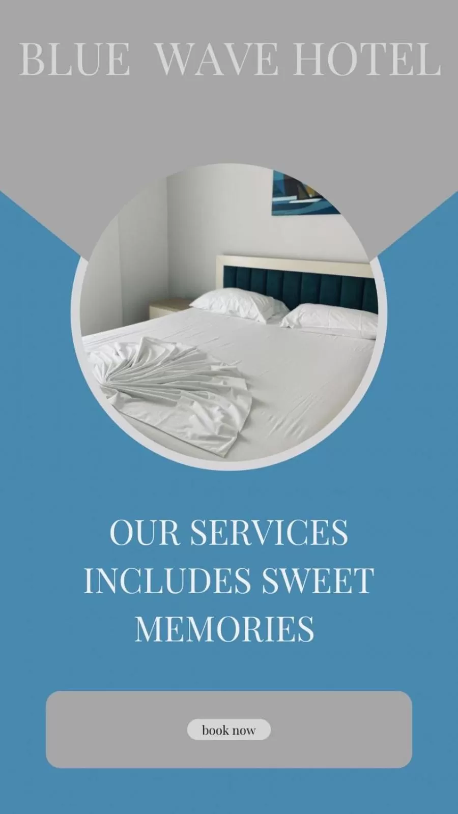 Property Logo/Sign in Blue View