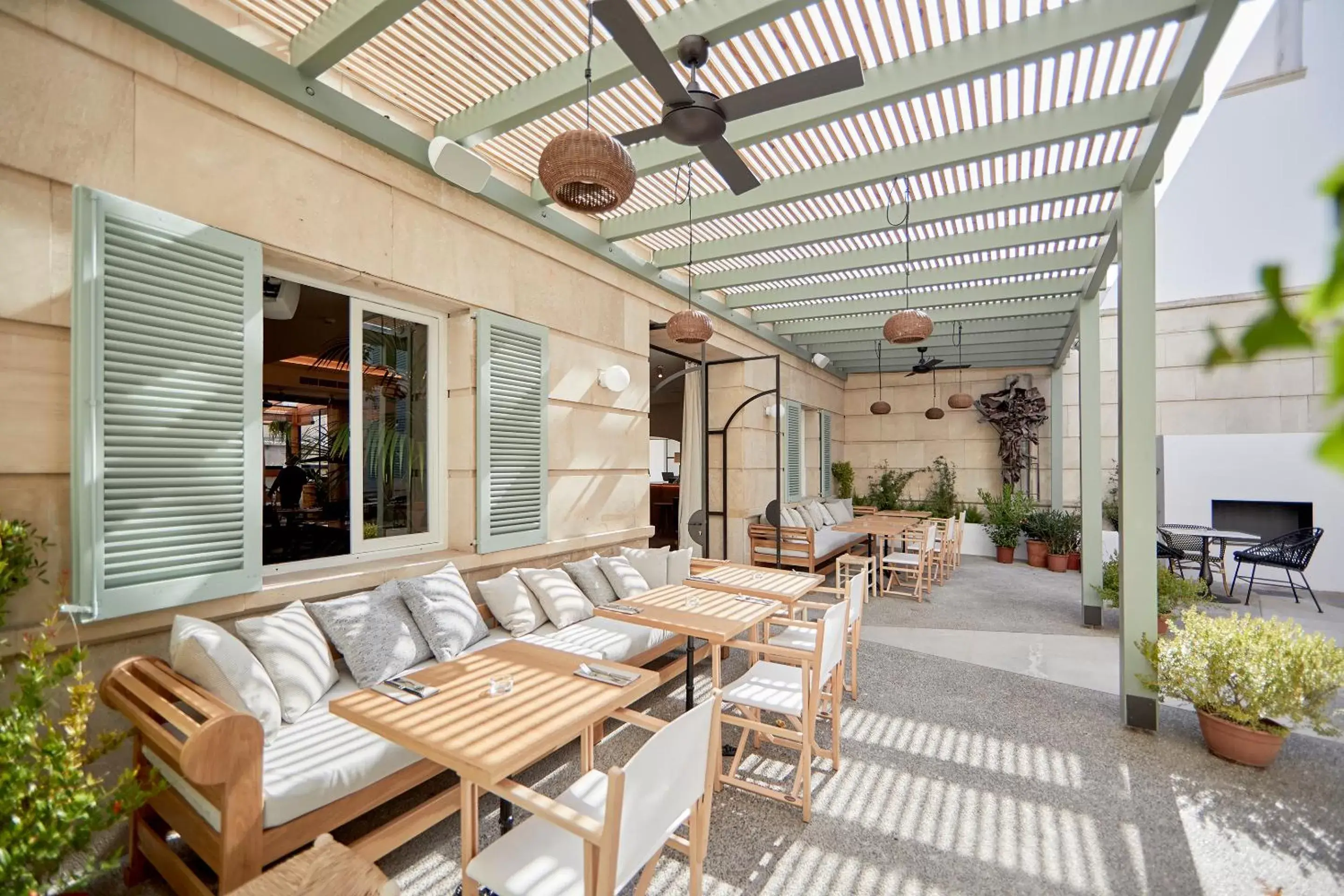 Patio, Restaurant/Places to Eat in MHOUSE Boutique Hotel Palma