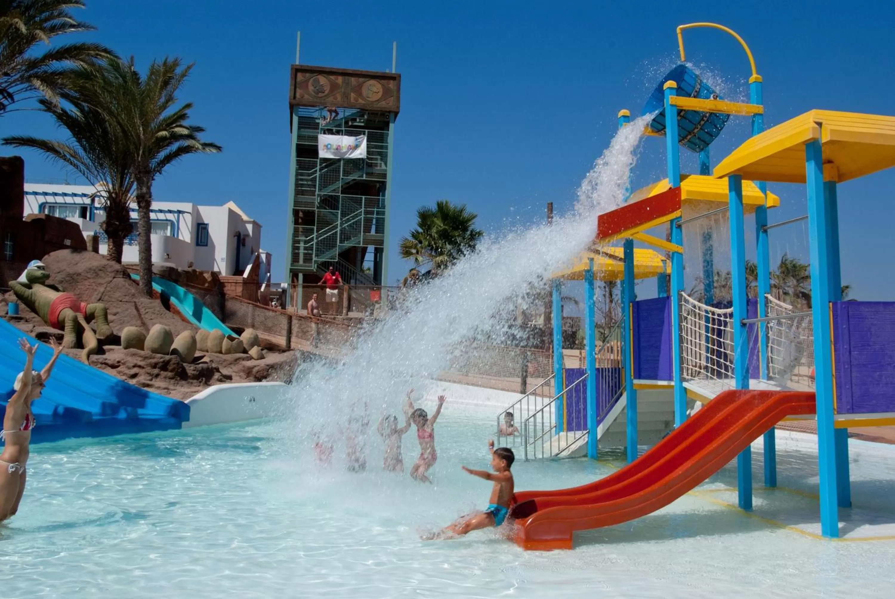 Aqua park in HL Paradise Island
