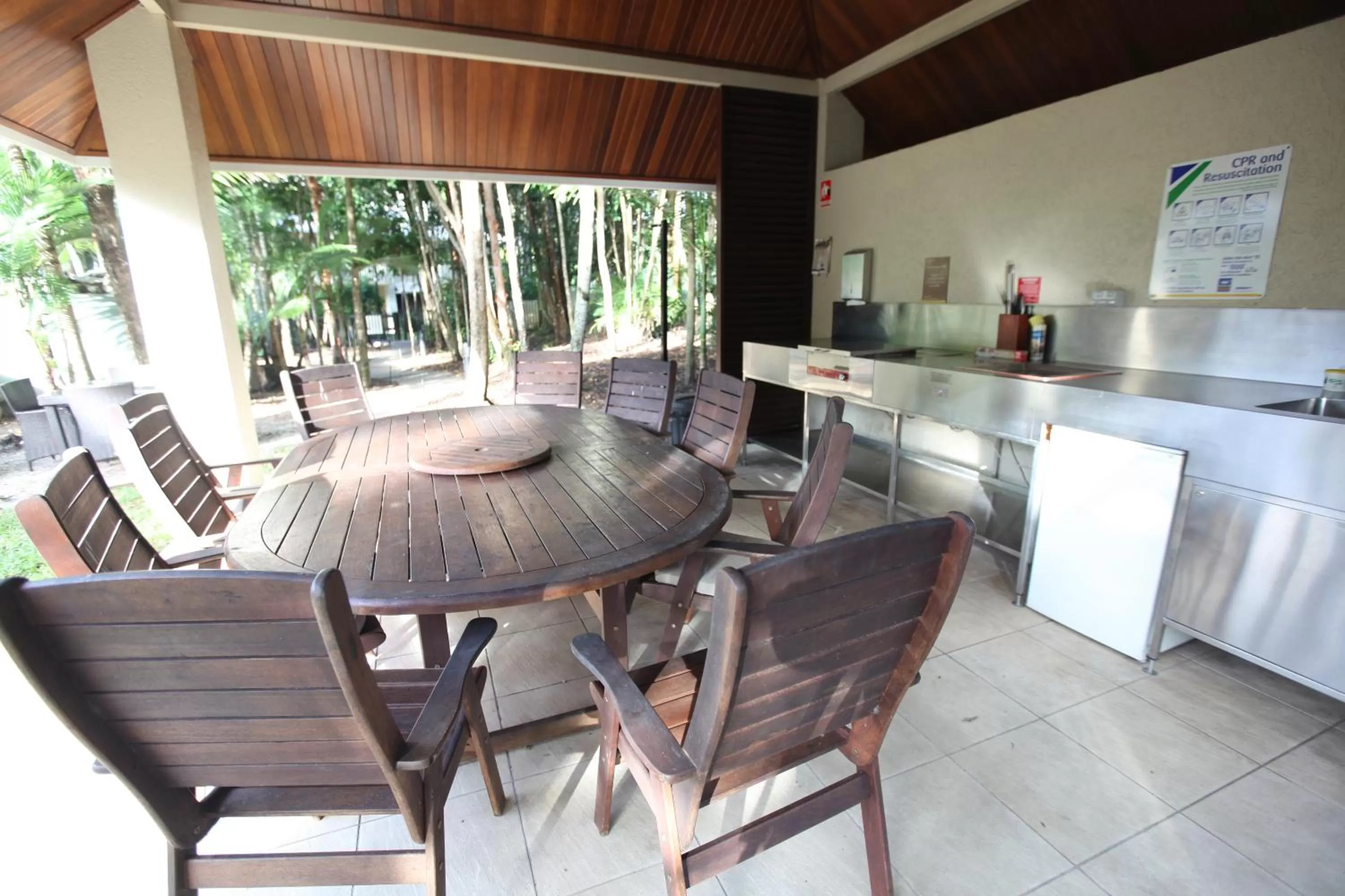 Food and drinks in Paradise Links Resort Port Douglas