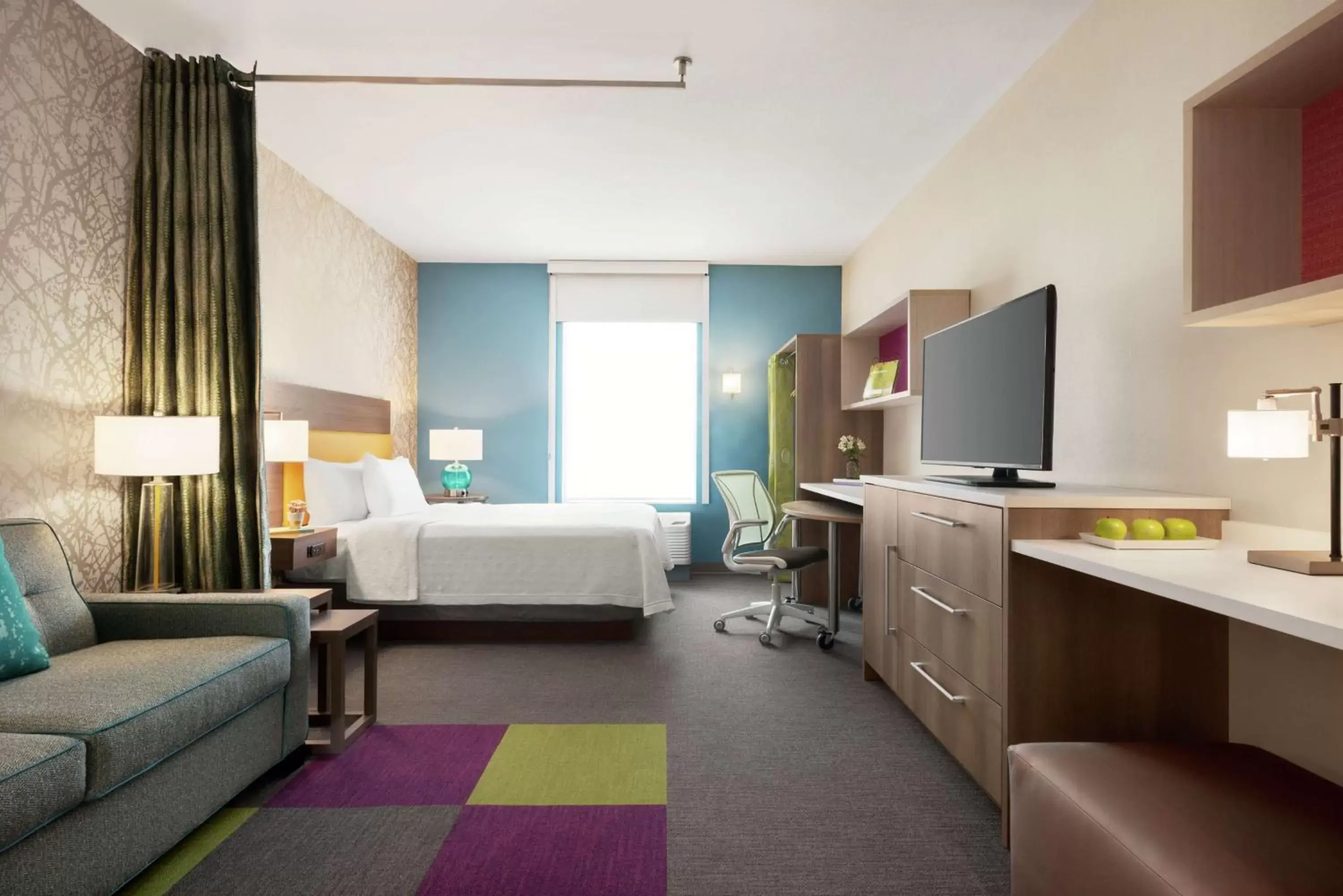 Bedroom in Home2 Suites By Hilton Overland Park, Ks