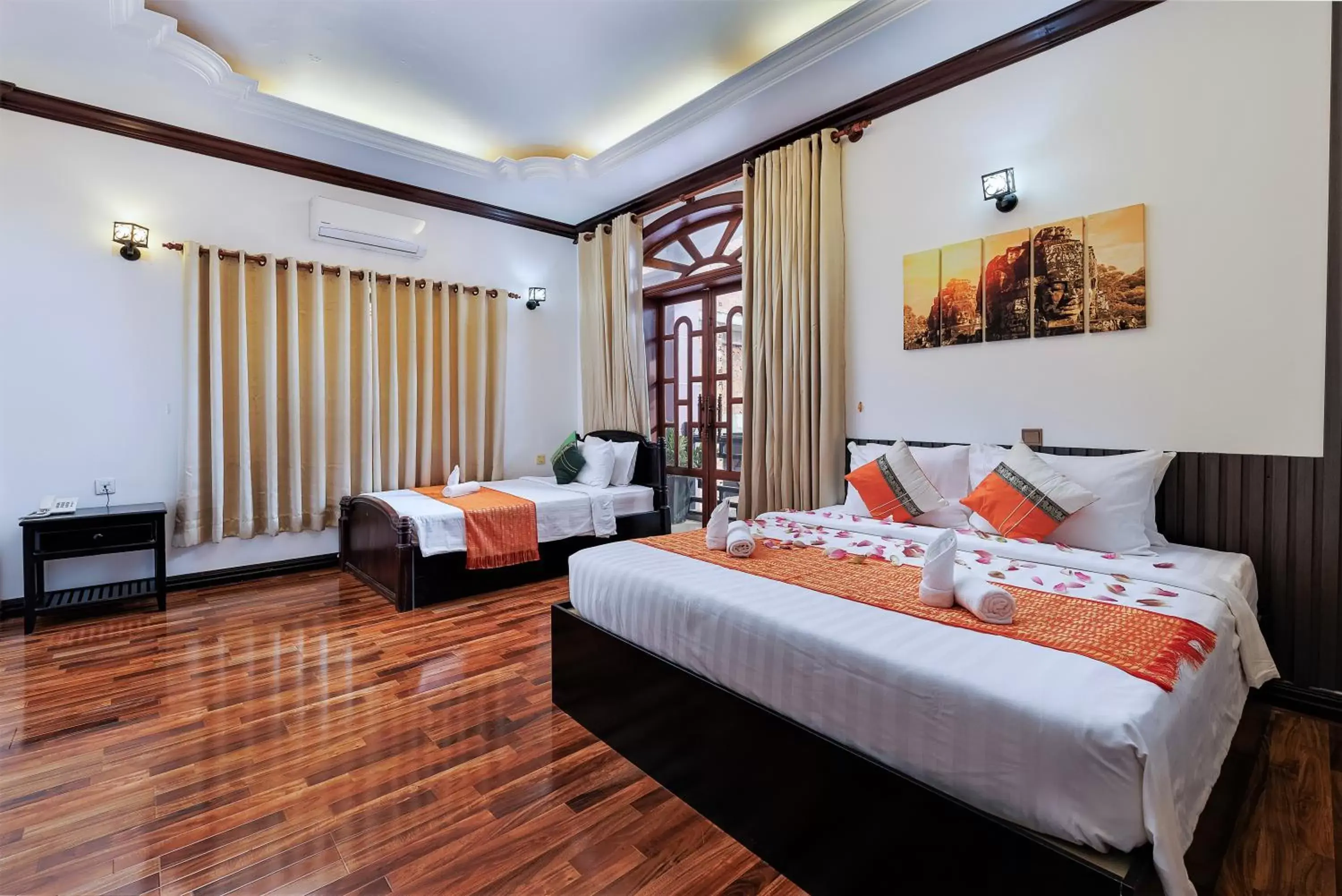 Bedroom, Bed in Siem Reap Urban Boutique Hotel