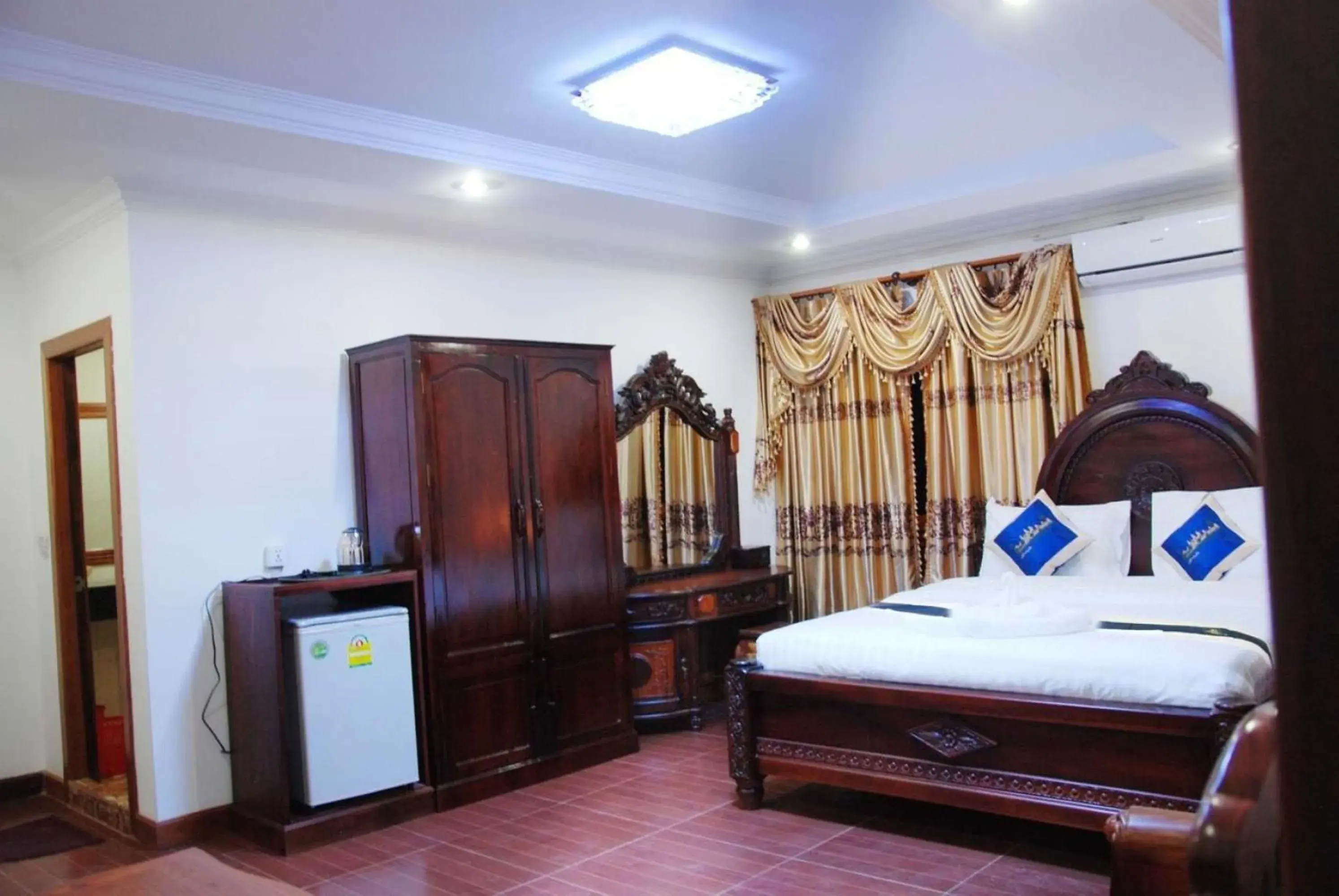 Bedroom, Bed in Emerald Bb Battambang Hotel