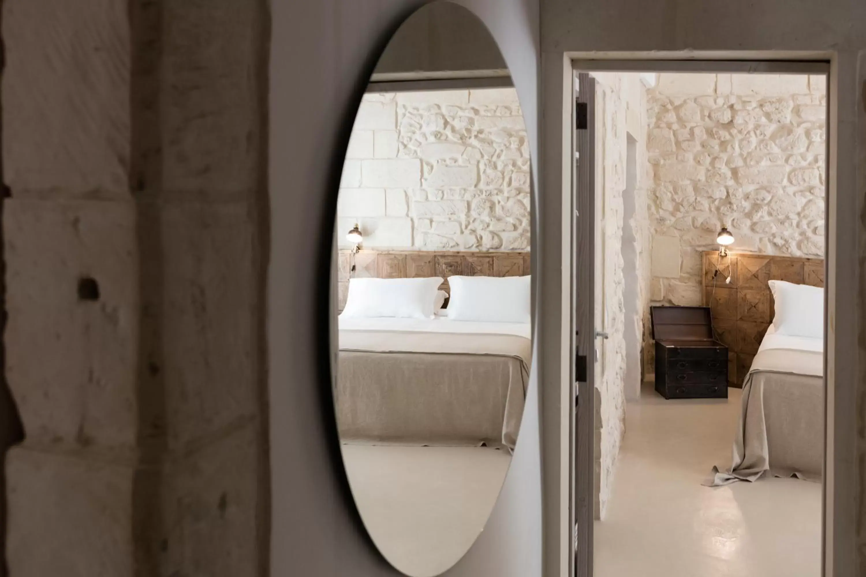 Bed, Bathroom in Palazzo Sant'Anna Lecce