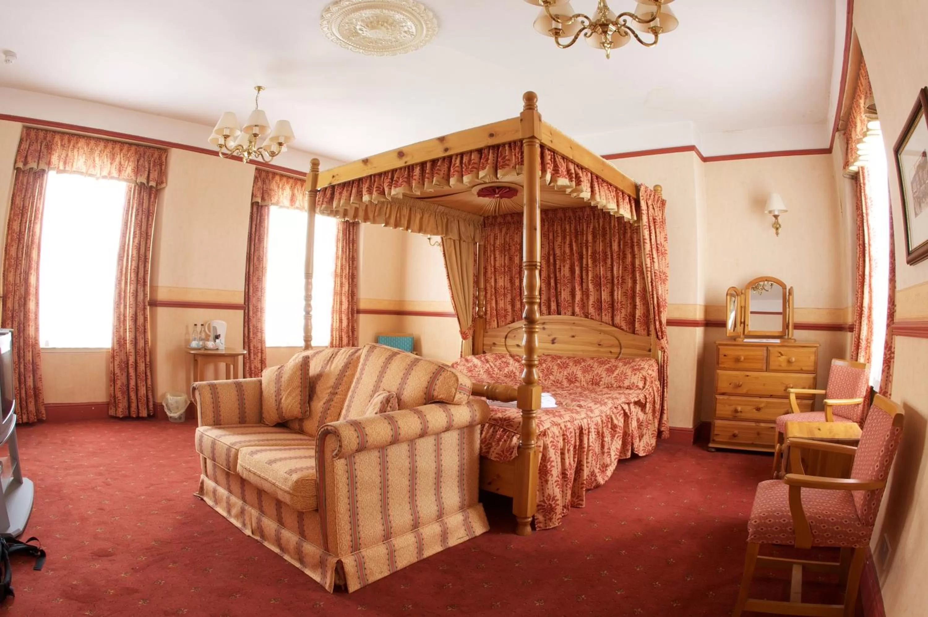 Bedroom in Radstock Hotel near Bath