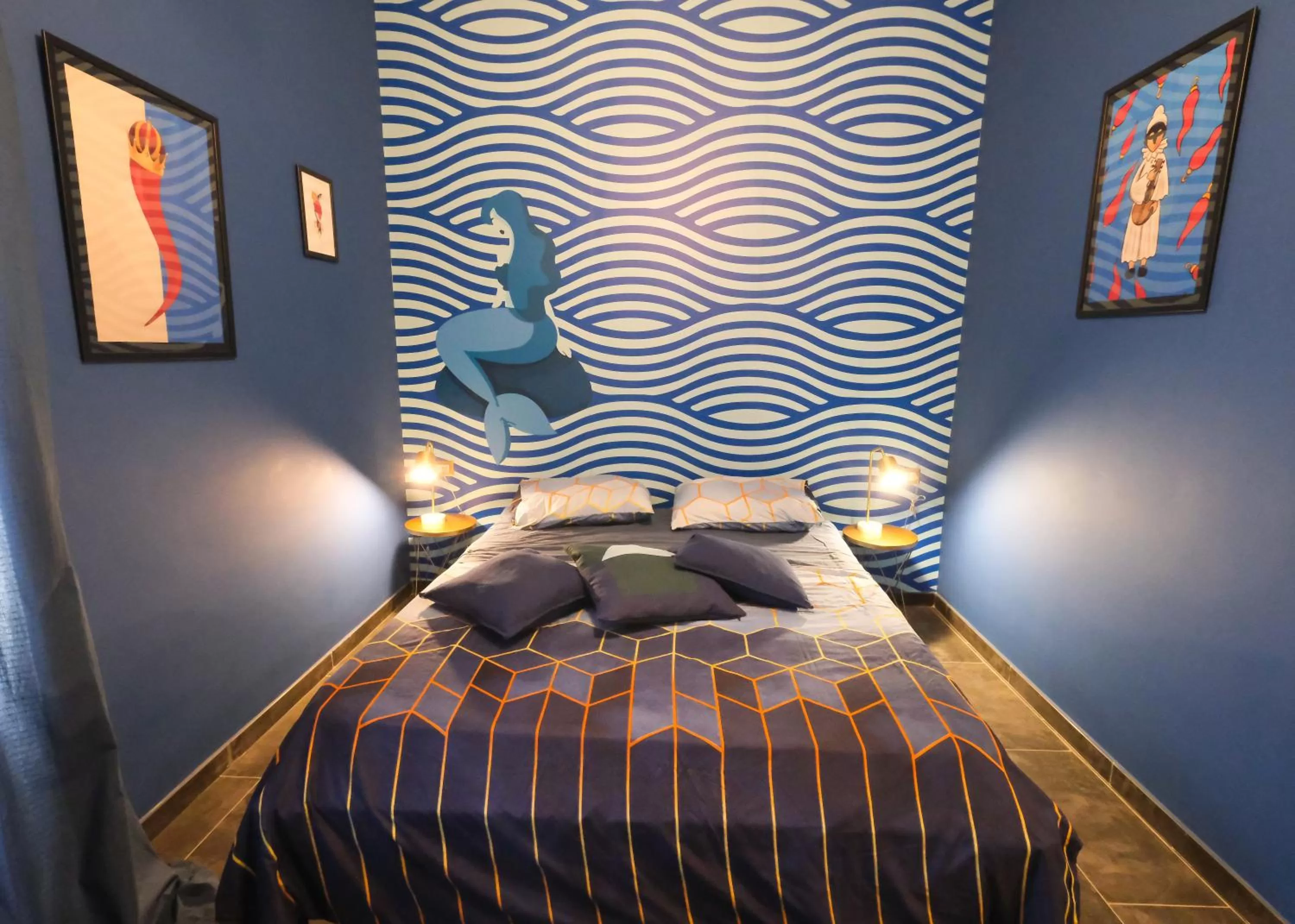 Bedroom, Bed in LH51 B&B