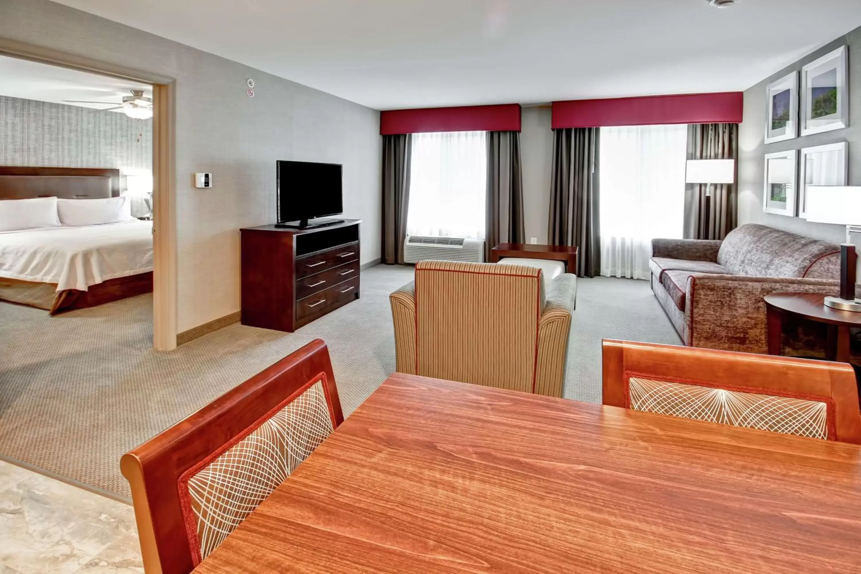 Living room, Seating Area in Homewood Suites by Hilton Bridgewater/Branchburg