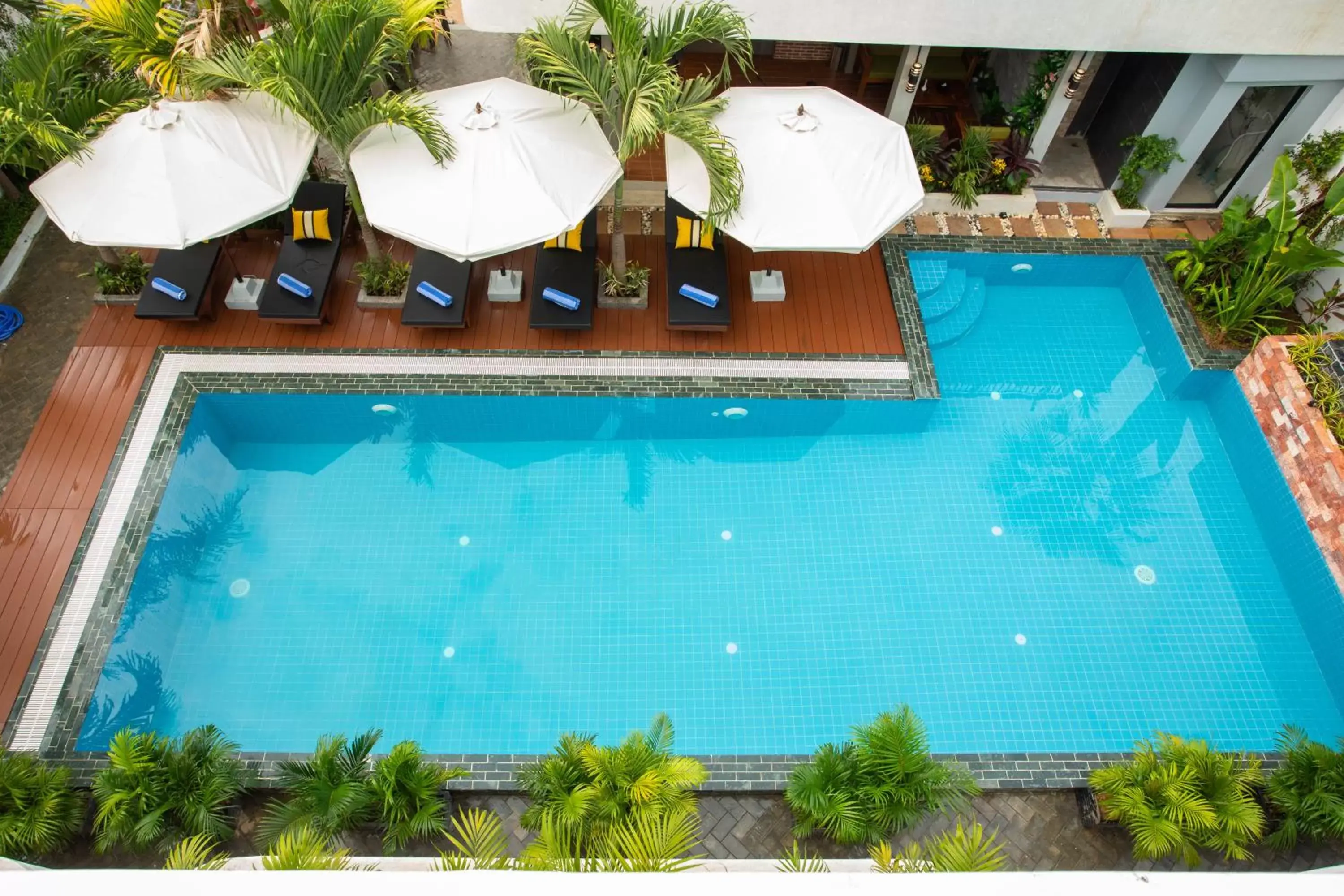 Swimming pool, Pool View in Cambana La Rivière Hotel