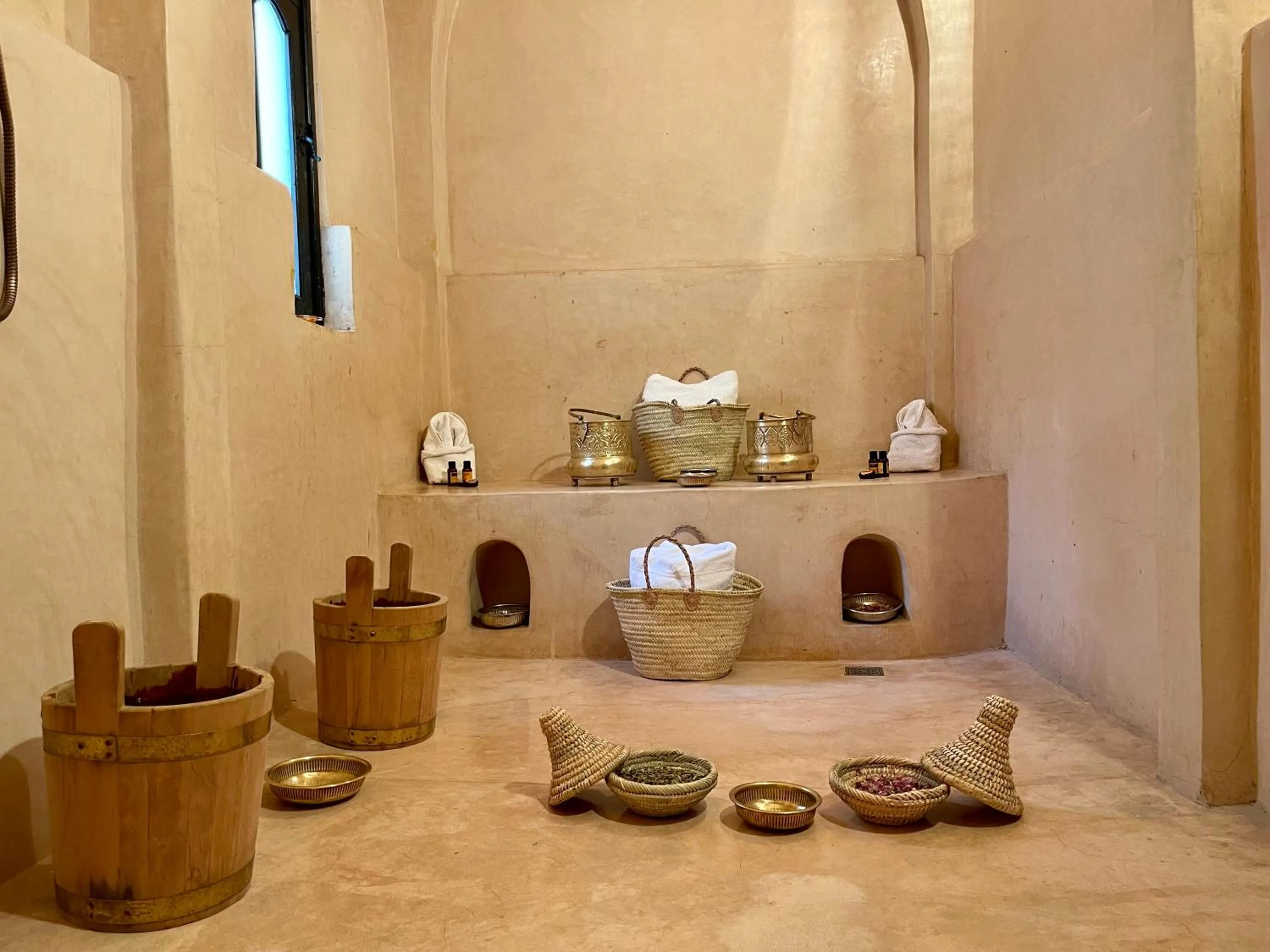 Sauna in Riad Dar Foundouk and Spa